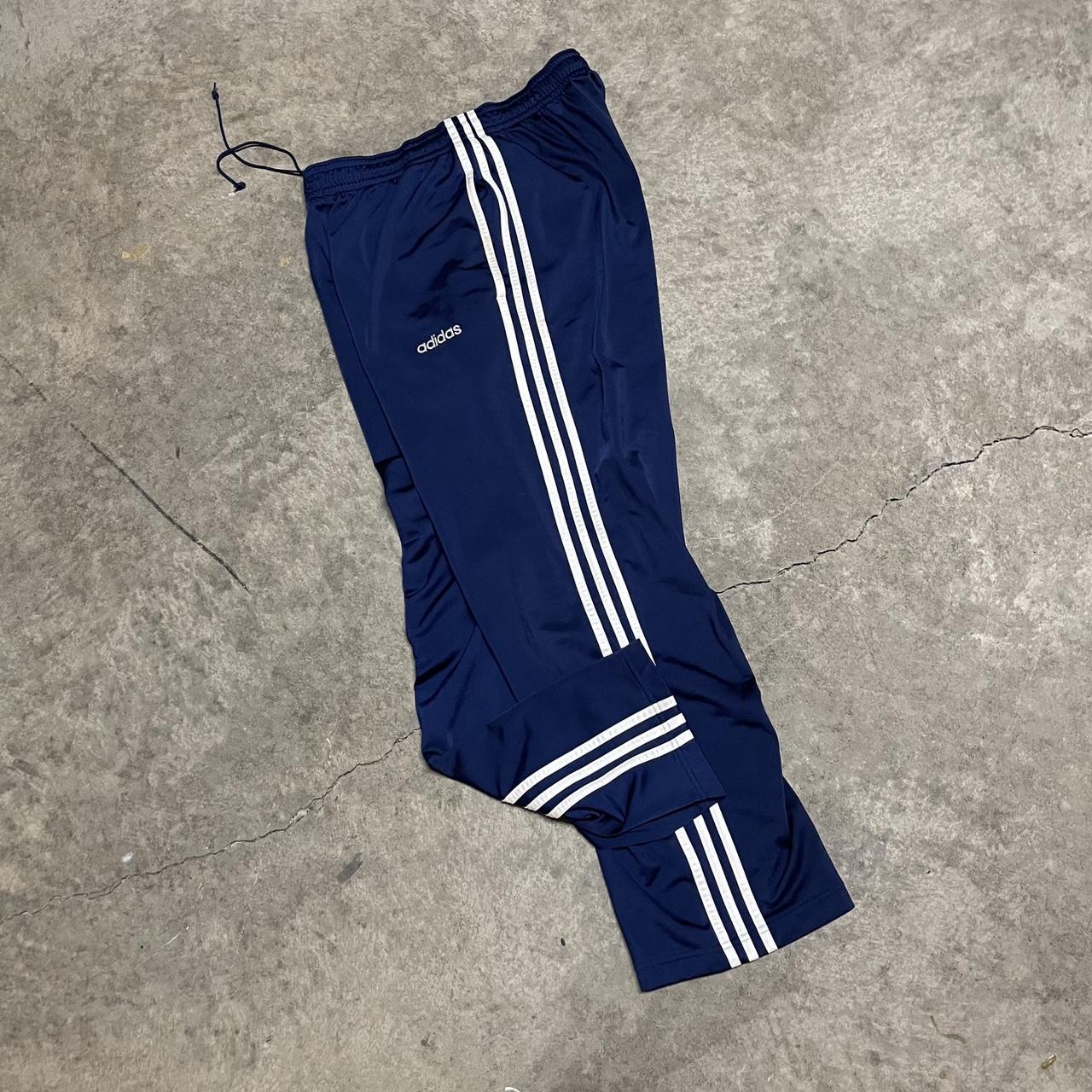 Adidas Navy Track Pants – VWVINTXGE