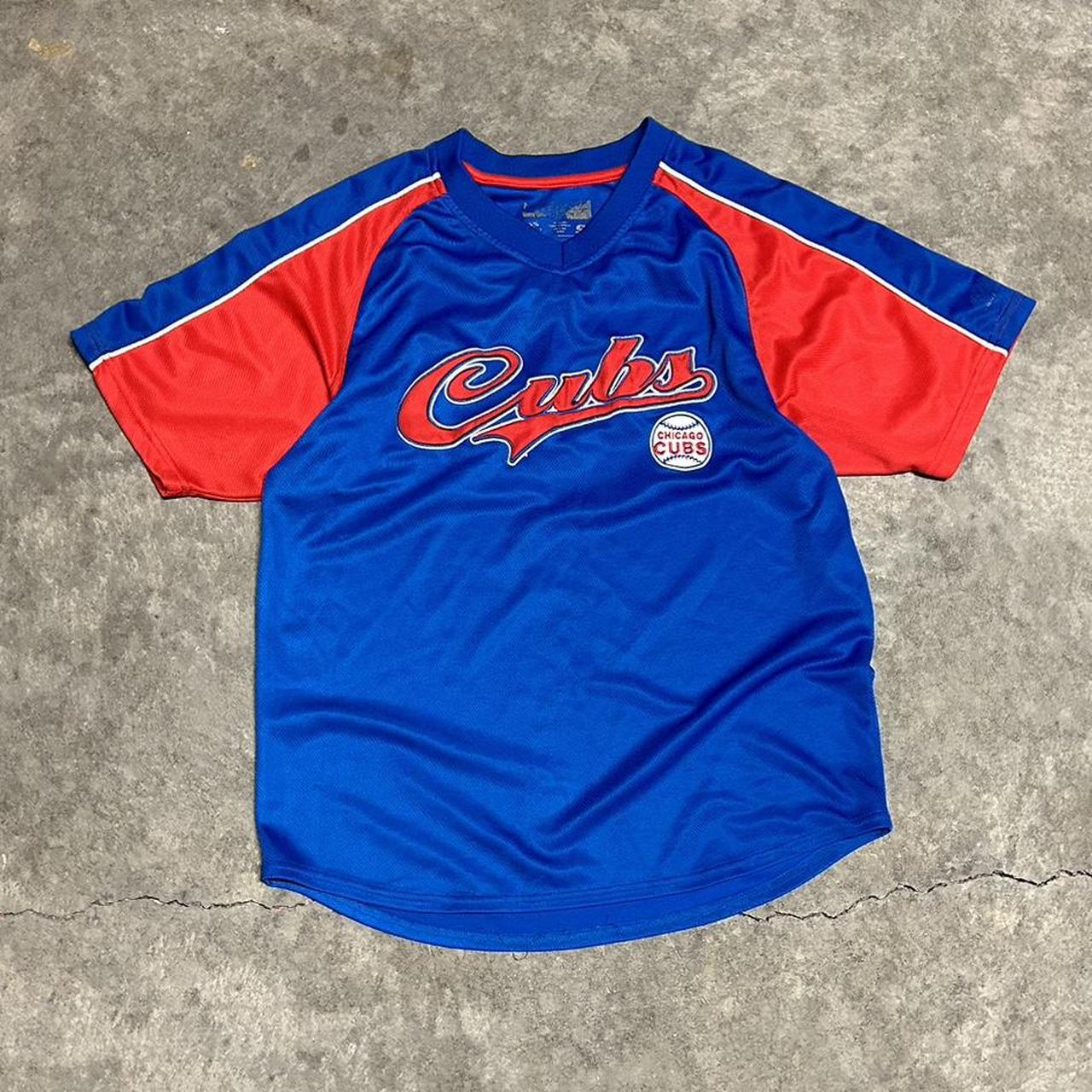 Vintage 1996 Chicago Cubs Mark Grace MLB Baseball - Depop