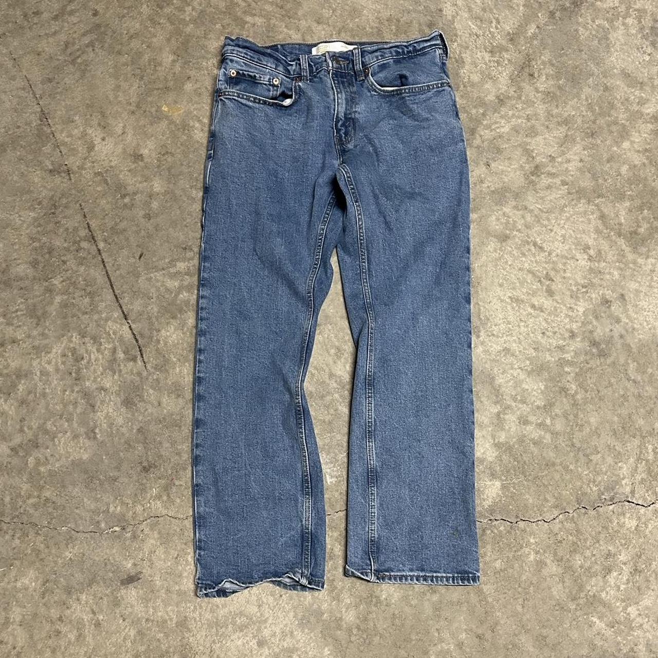 Vintage Levi’s carpenter pants blue Baggy fit Nice... - Depop