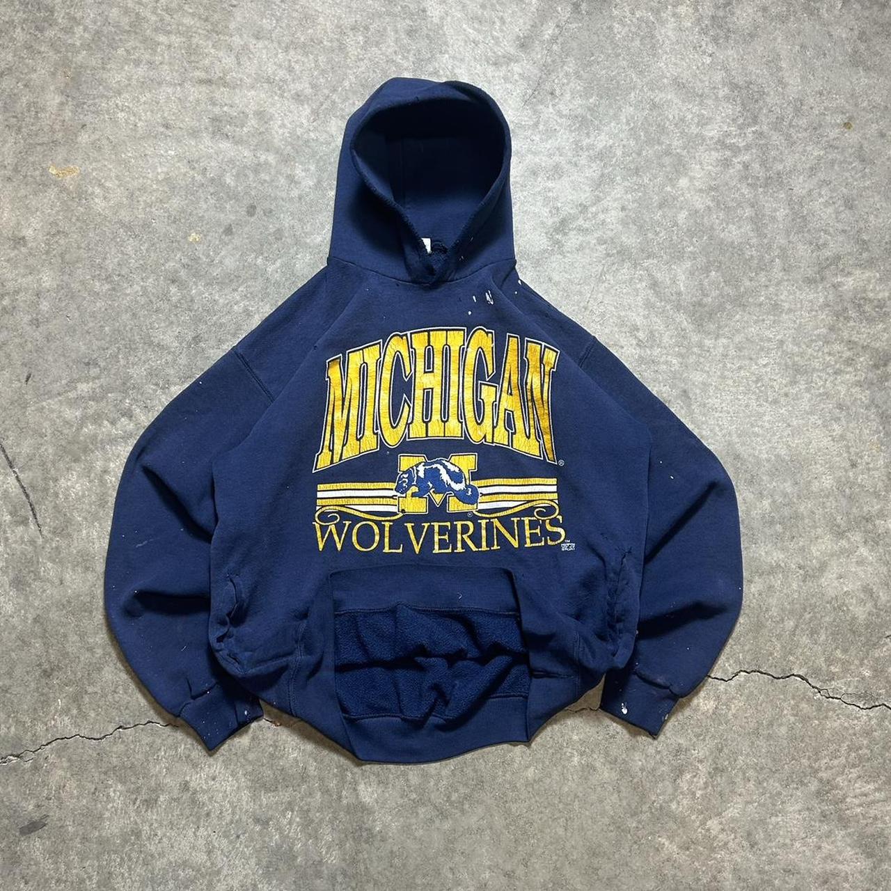 Michigan Wolverines Michigan Baseball Hoodie Western Illinois