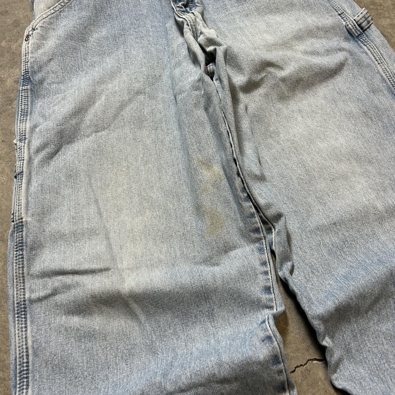 Vintage wrangler carpenter jeans light wash Really... - Depop