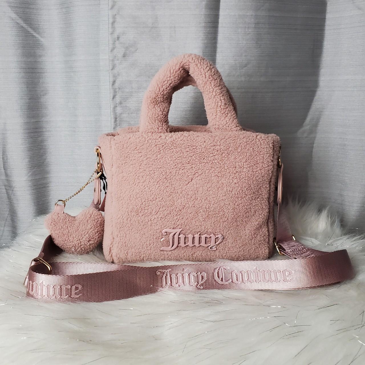 ISAAC MIZRAHI black faux fur crossbody bag LIMITED | Depop