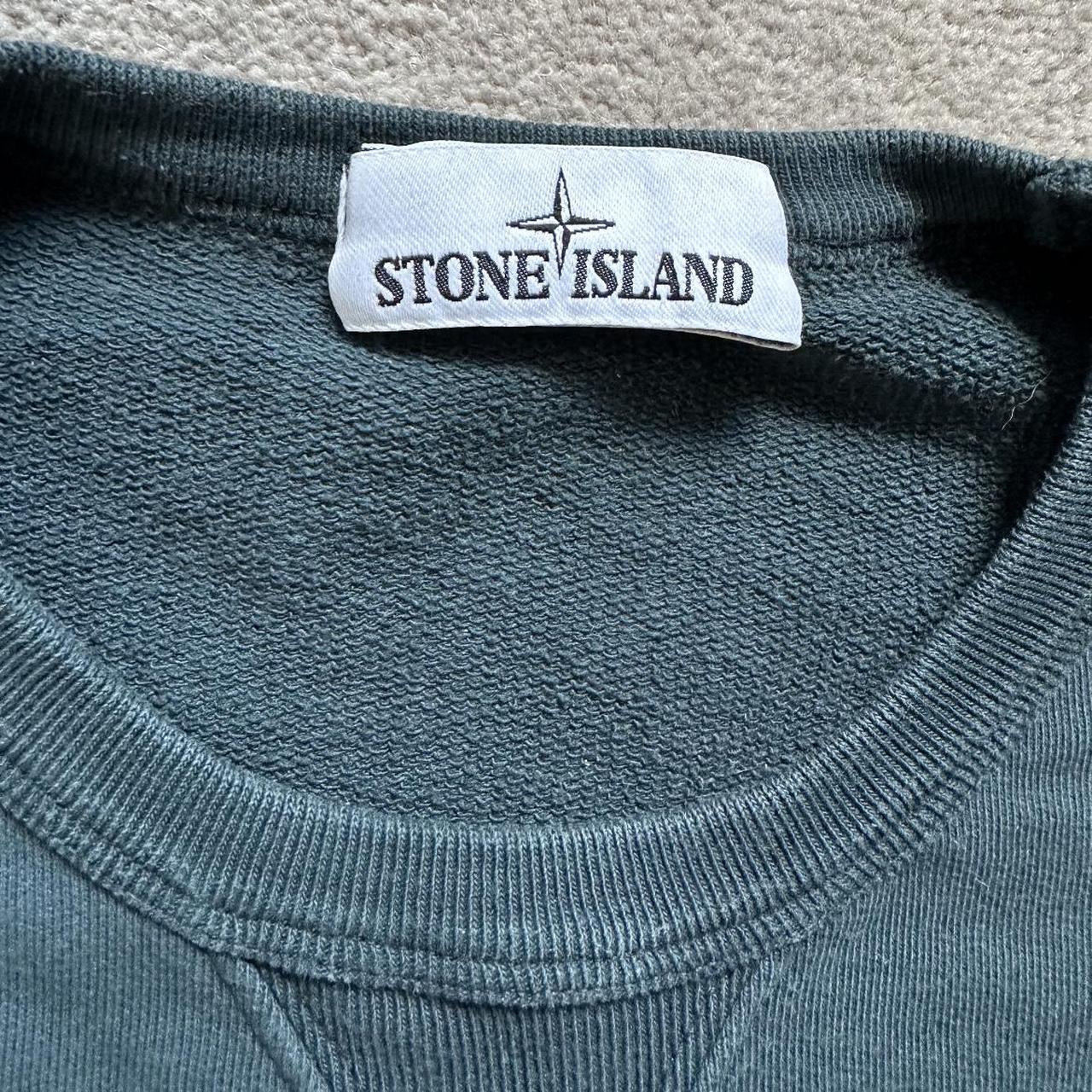 Green stone island jumper Size small #stoneisland... - Depop