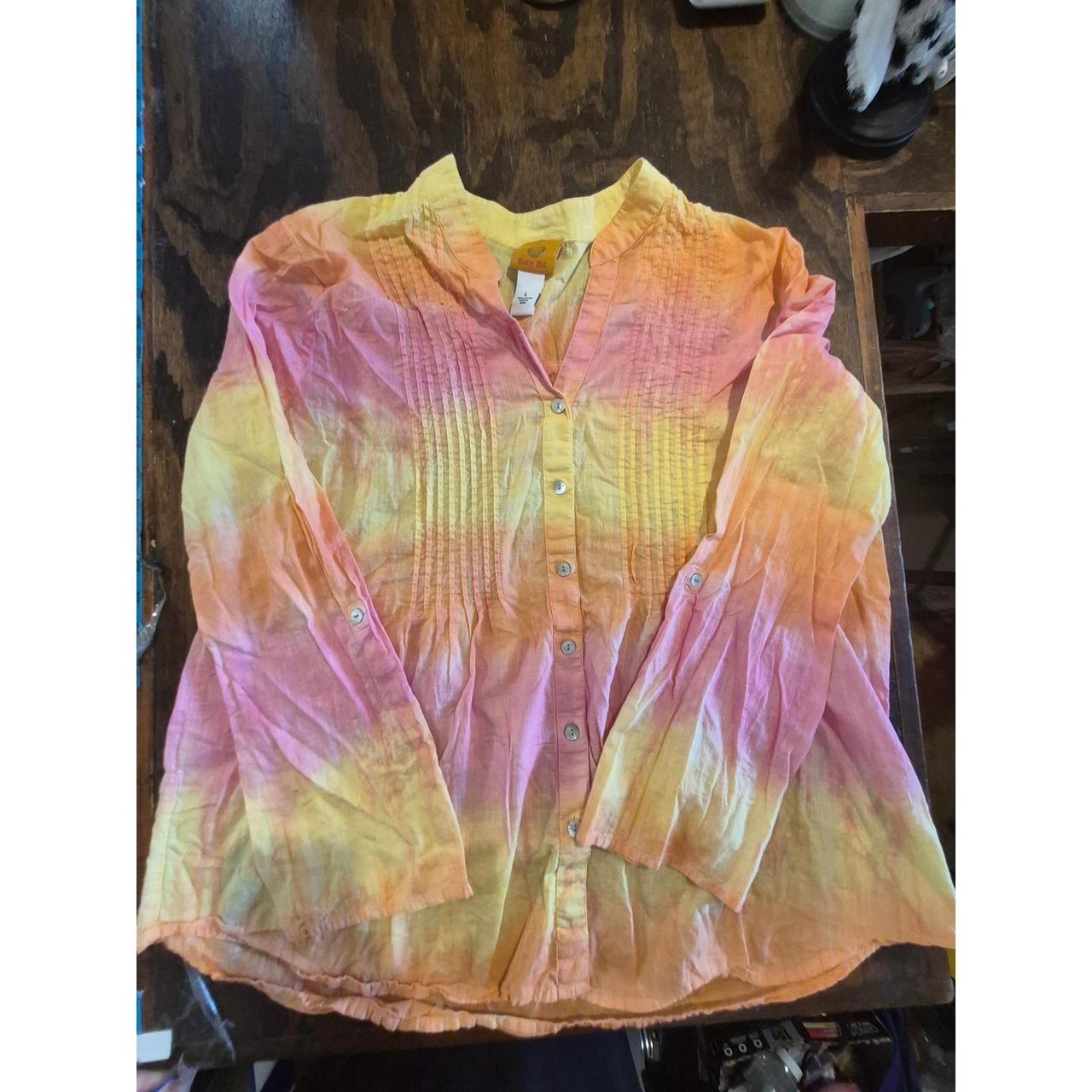 Ruby Rd. Women's Blouse - Multi - L – Ruby Rd Wom… - image 1