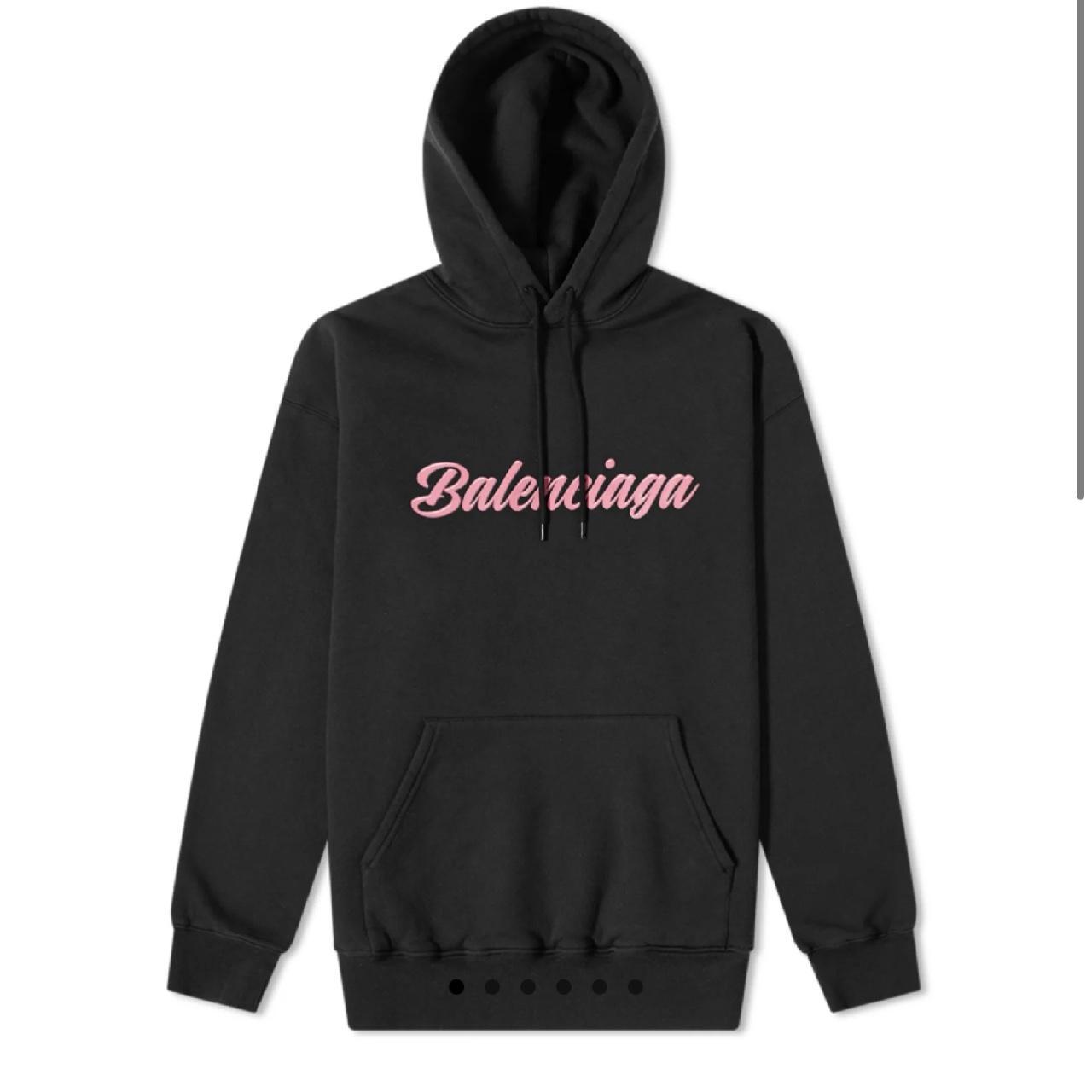 Balenciaga Hoodie Barbie Logo in S BRAND NEW