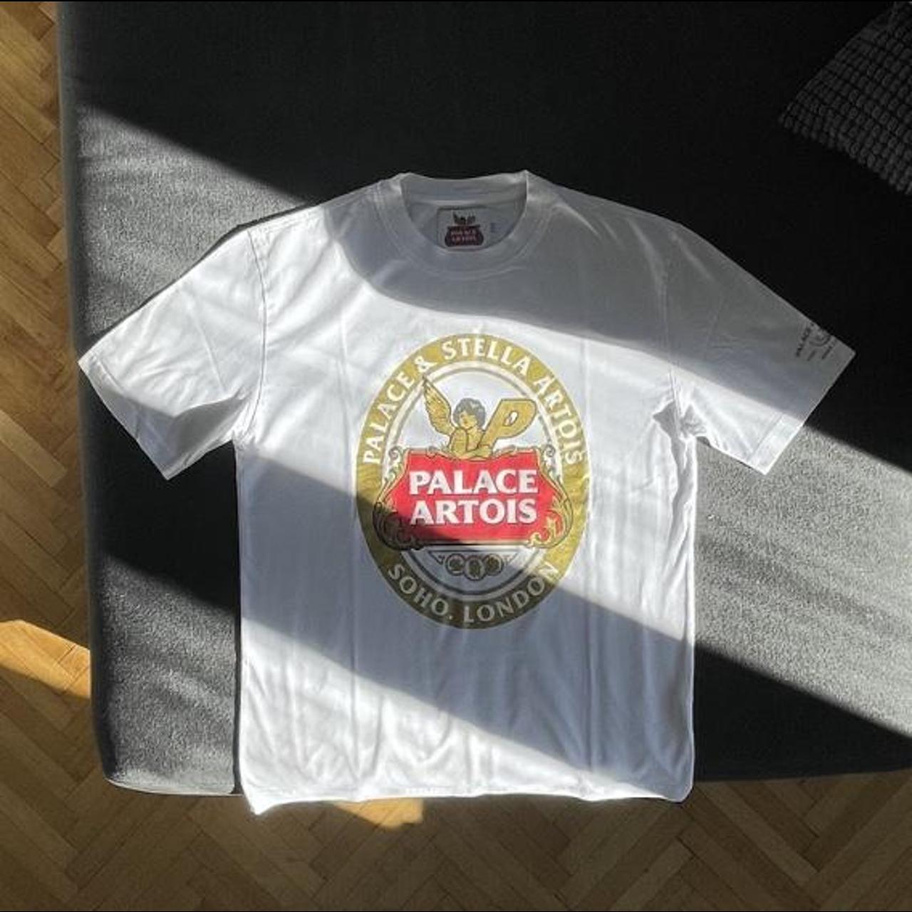 Palace x Stella Artois T-Shirt 2021 Size Medium | Depop