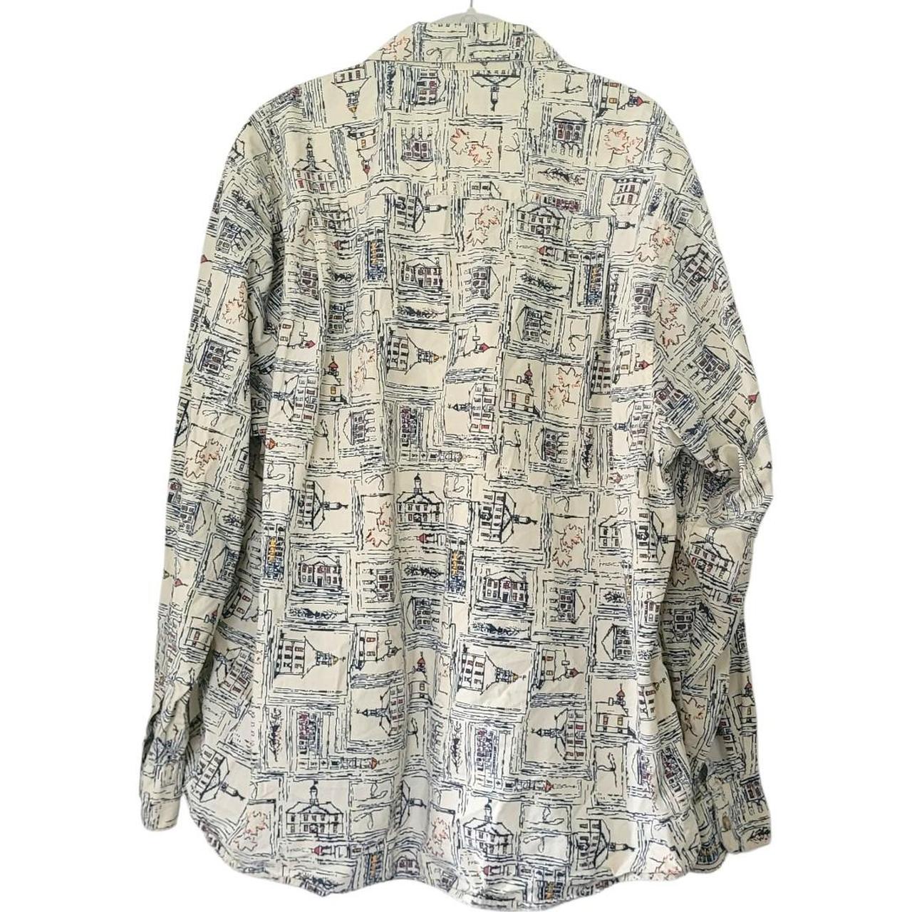Source Unknown Men's Shirt - Multi/Cream - XL – V… - image 2