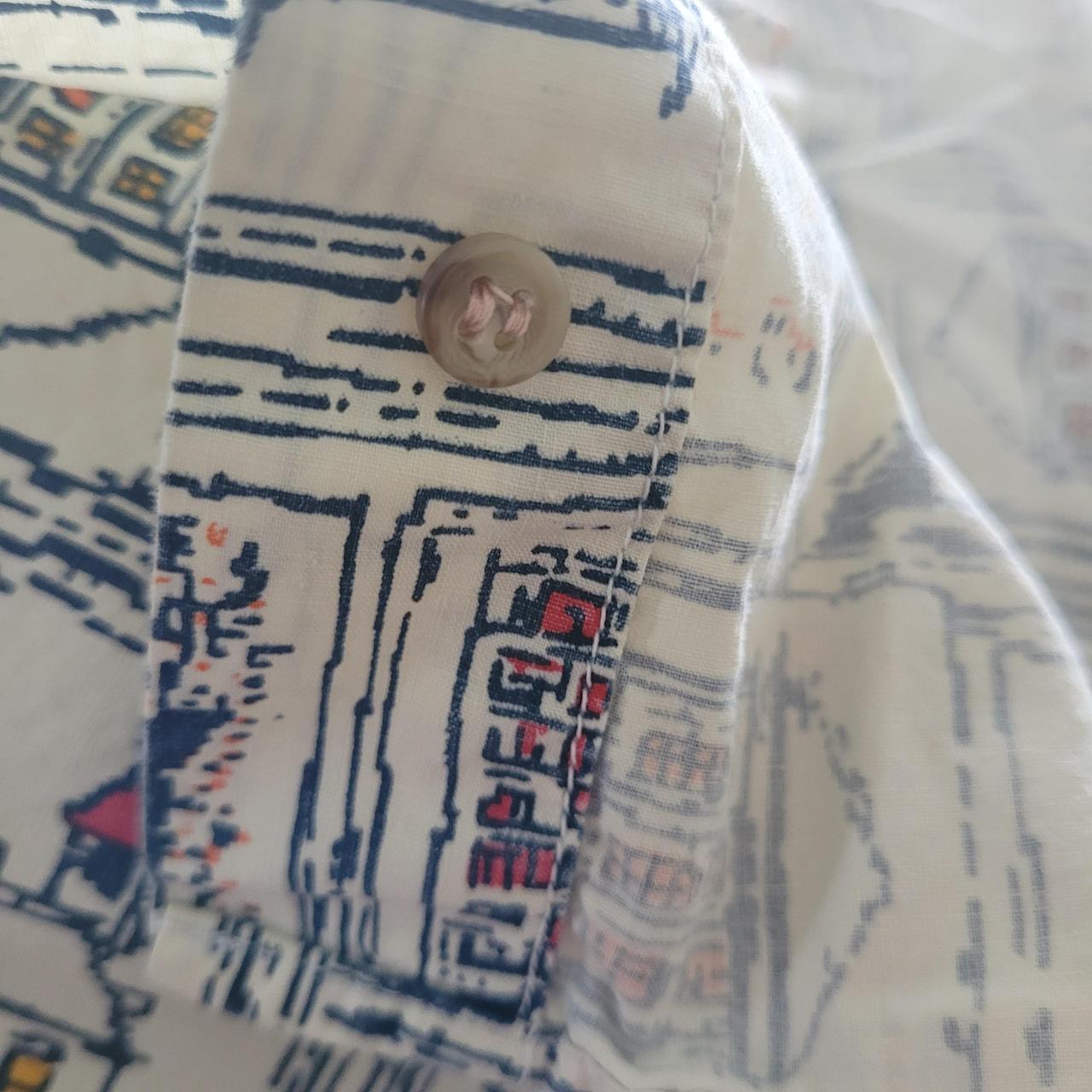 Source Unknown Men's Shirt - Multi/Cream - XL – V… - image 6