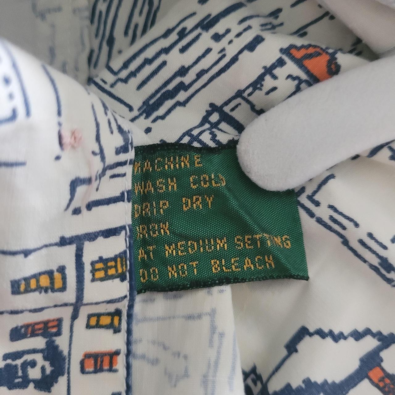 Source Unknown Men's Shirt - Multi/Cream - XL – V… - image 5