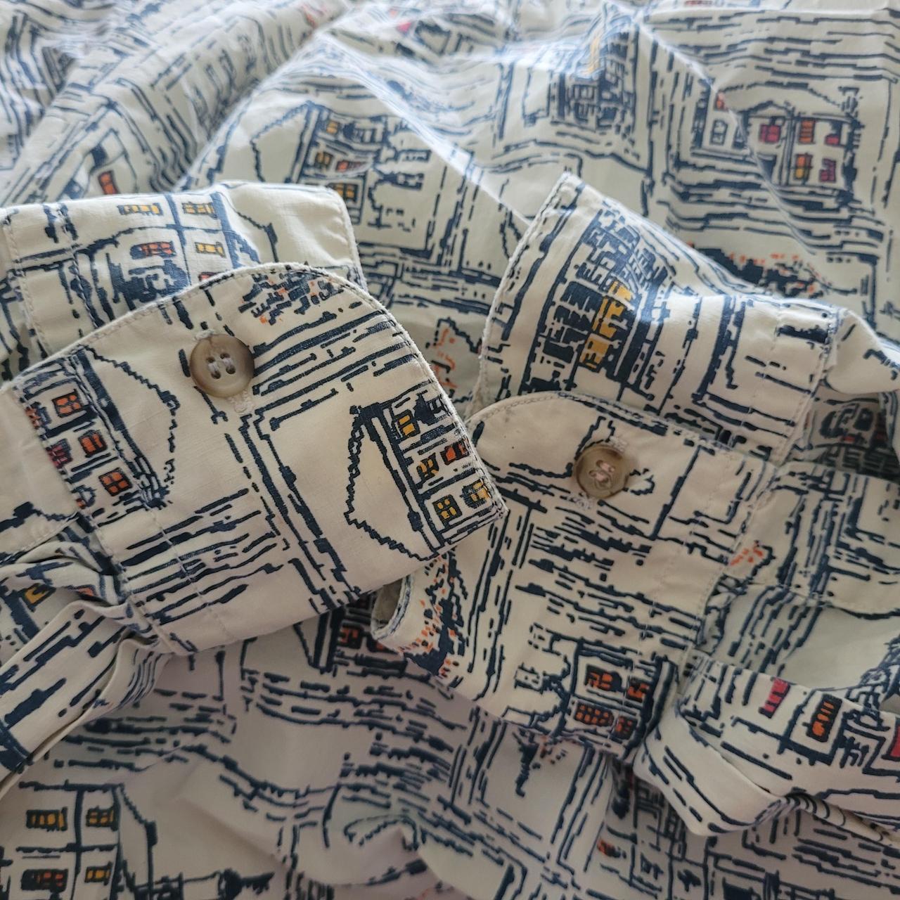 Source Unknown Men's Shirt - Multi/Cream - XL – V… - image 8