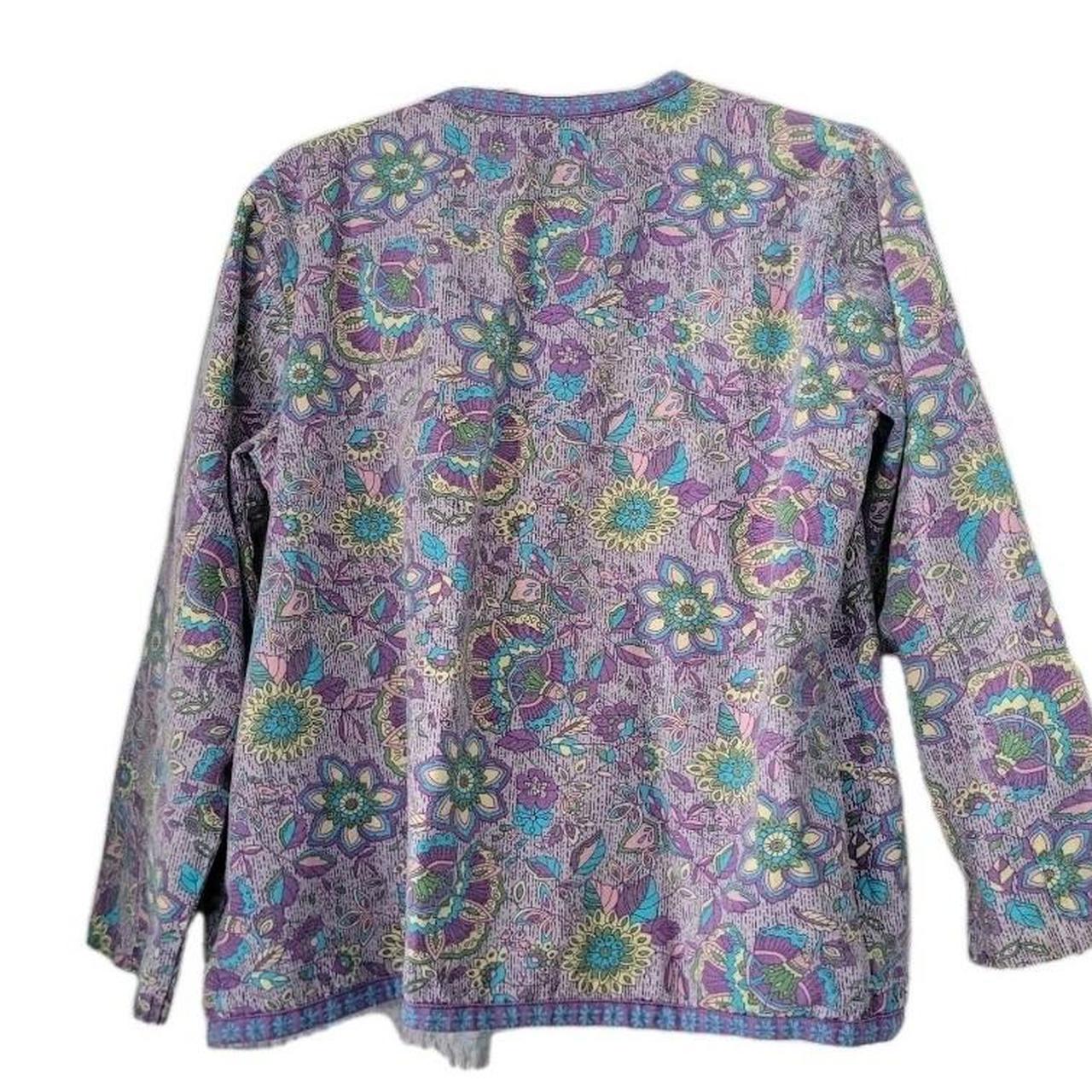 Source Unknown Women's Jacket - Purple/Multi - M … - image 2