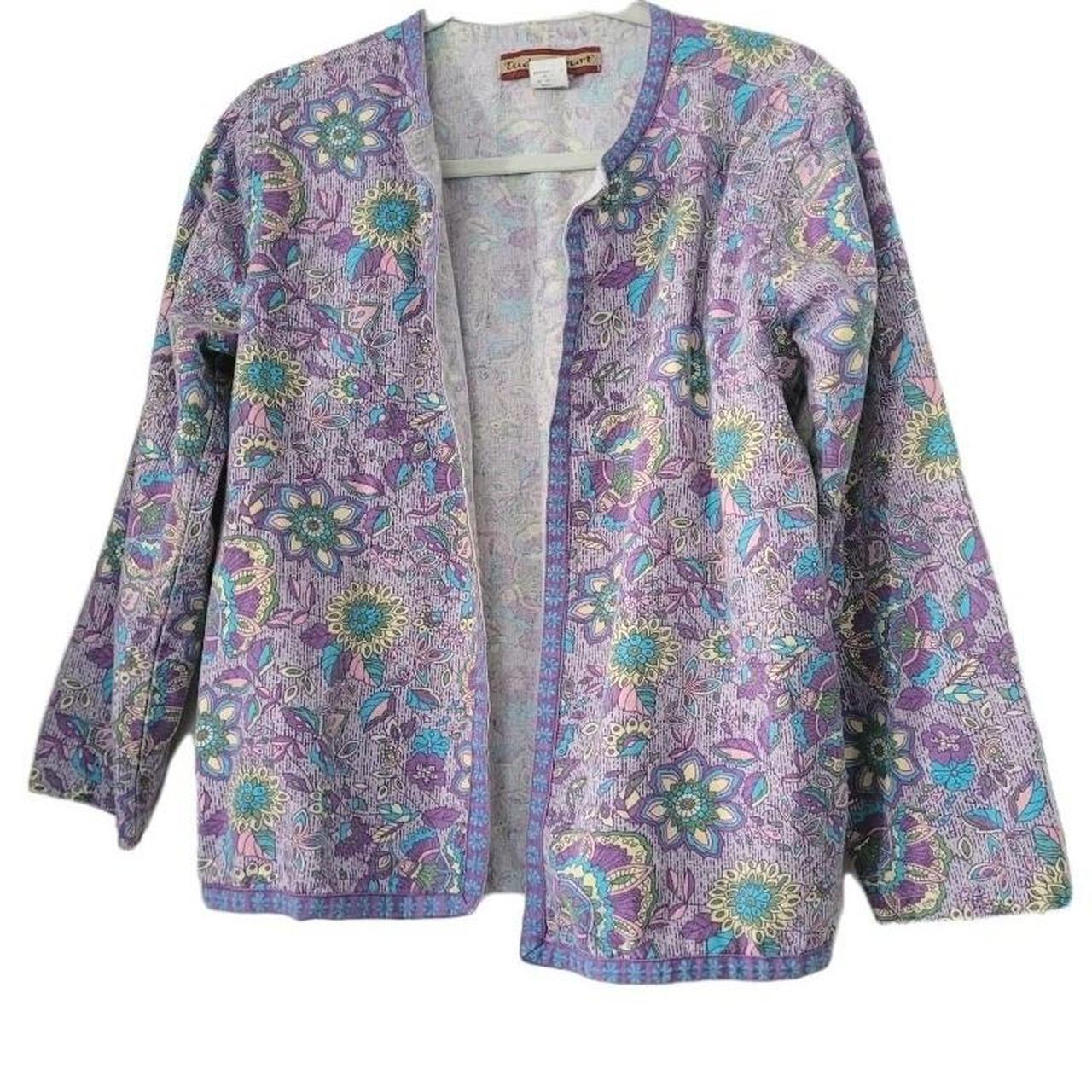 Source Unknown Women's Jacket - Purple/Multi - M … - image 1