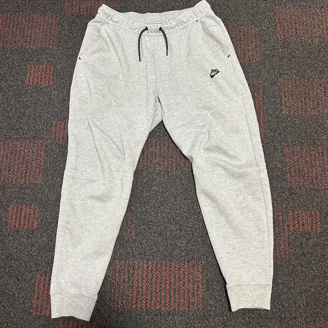 Nike Tech Fleece Joggers Grey Men’s size large... - Depop