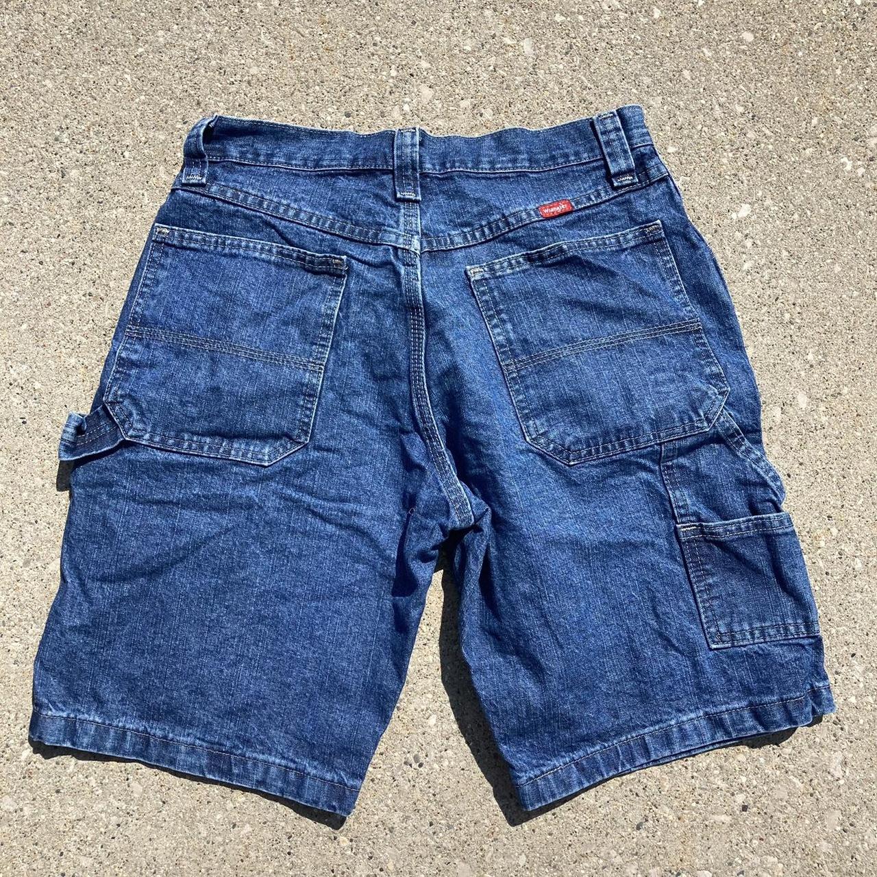 Wrangler carpenter jean shorts Size 30 waist no... - Depop