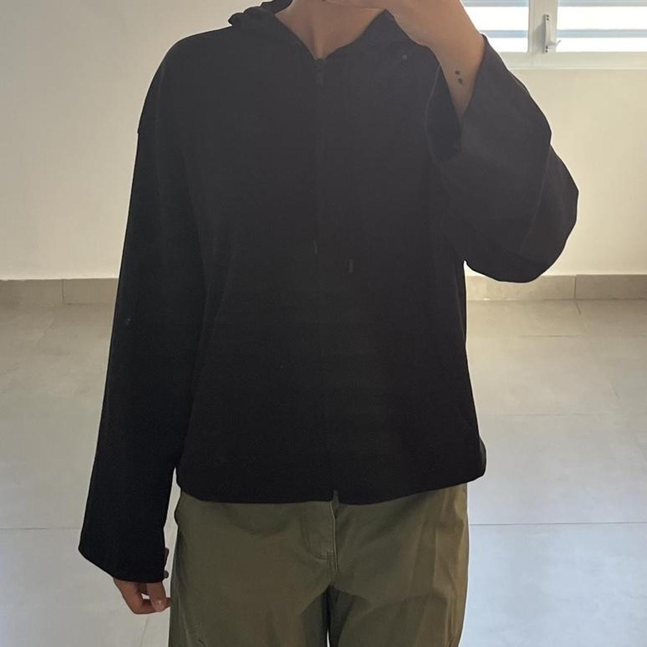 mens nike zip hoodie black