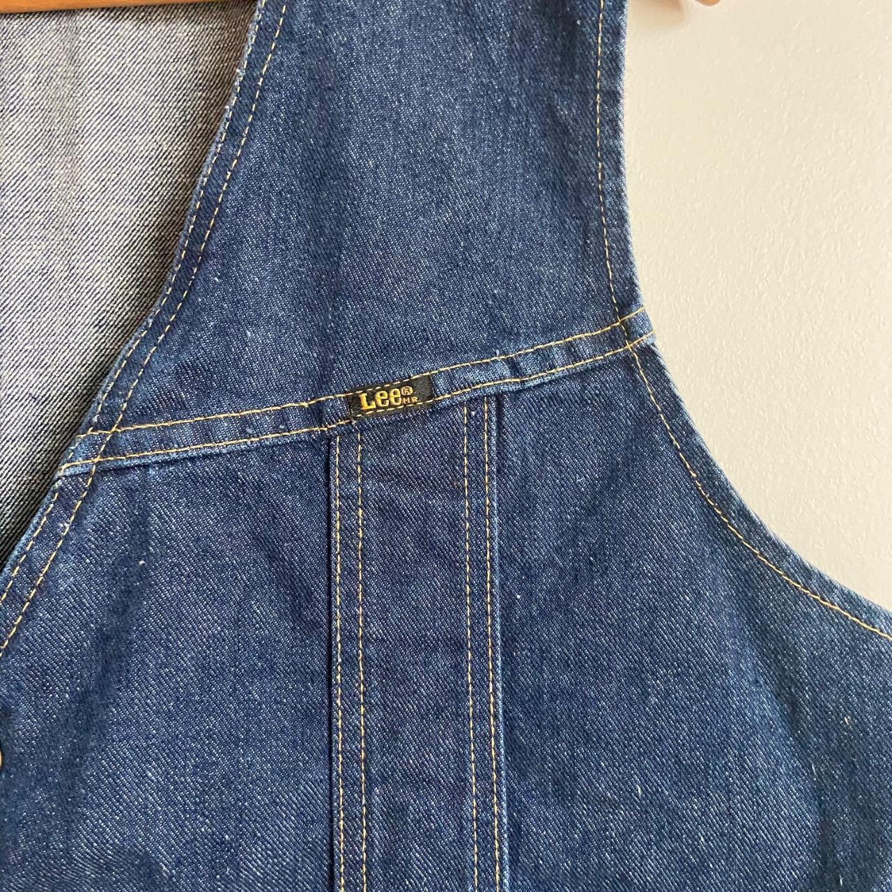 Lee Men's Vest - Blue/Navy - L – Vintage 80's Wes… - image 6