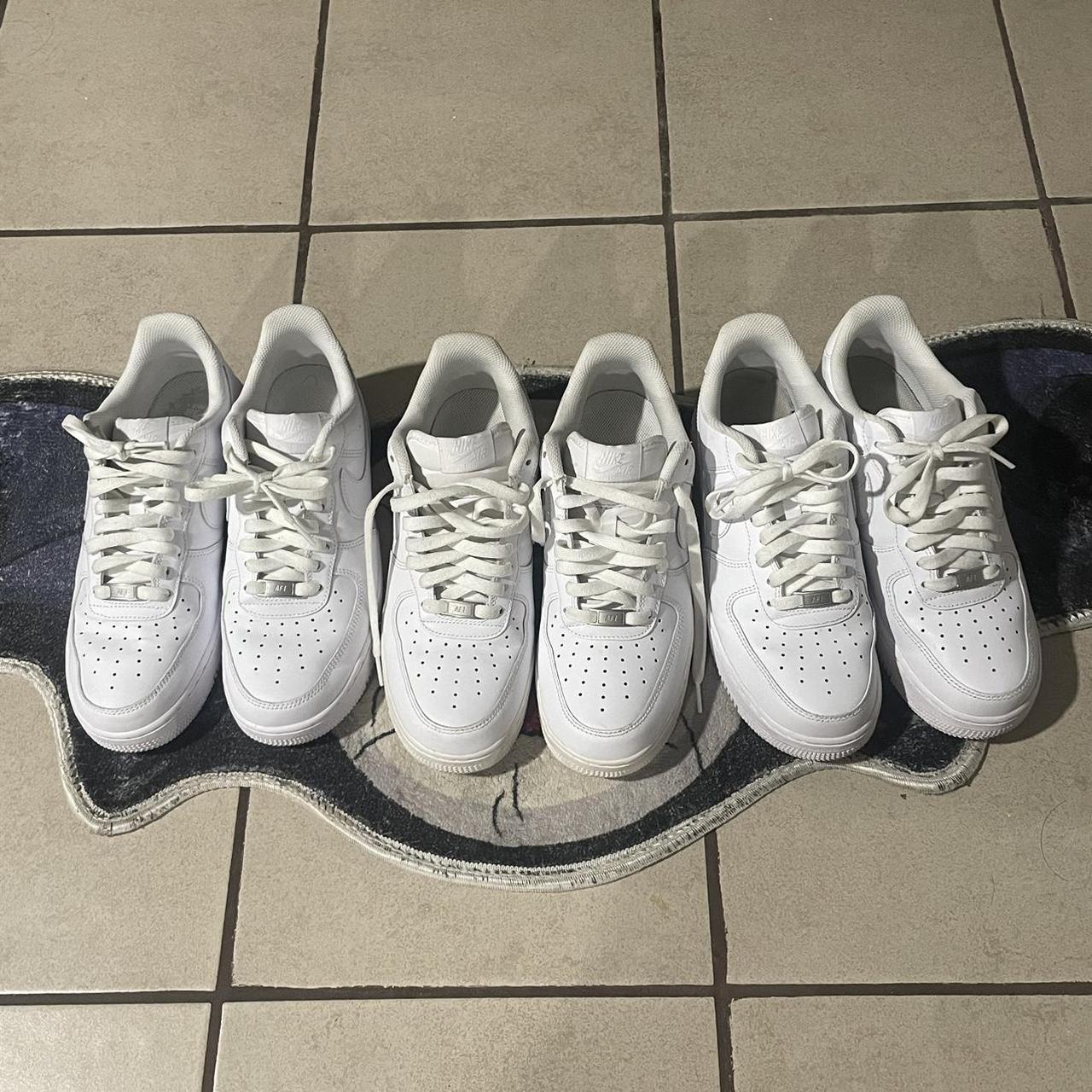 mens nike air force 1 white size 9