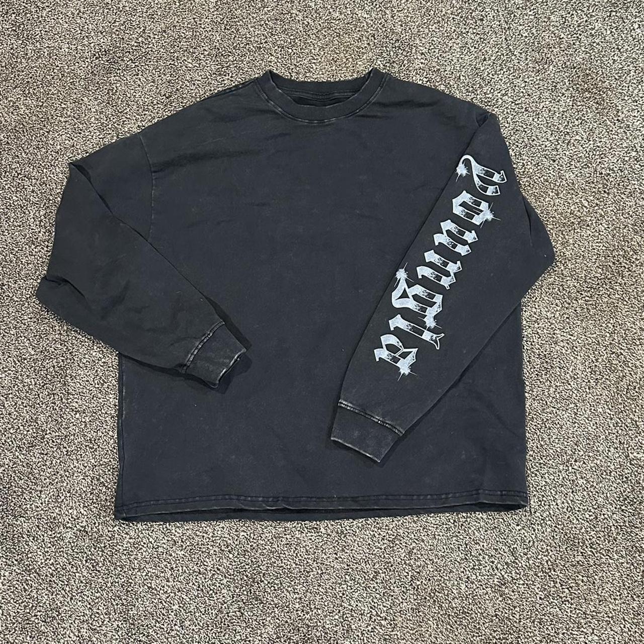 YOUNGLA LONG-SLEEVE Color: Black Size: Large - Depop