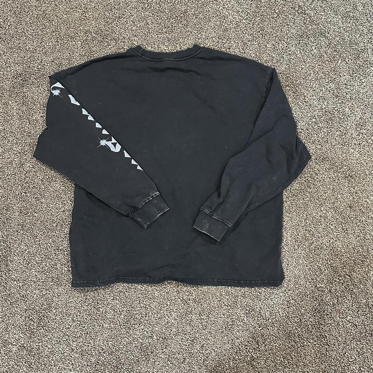 YOUNGLA LONG-SLEEVE Color: Black Size: Large - Depop