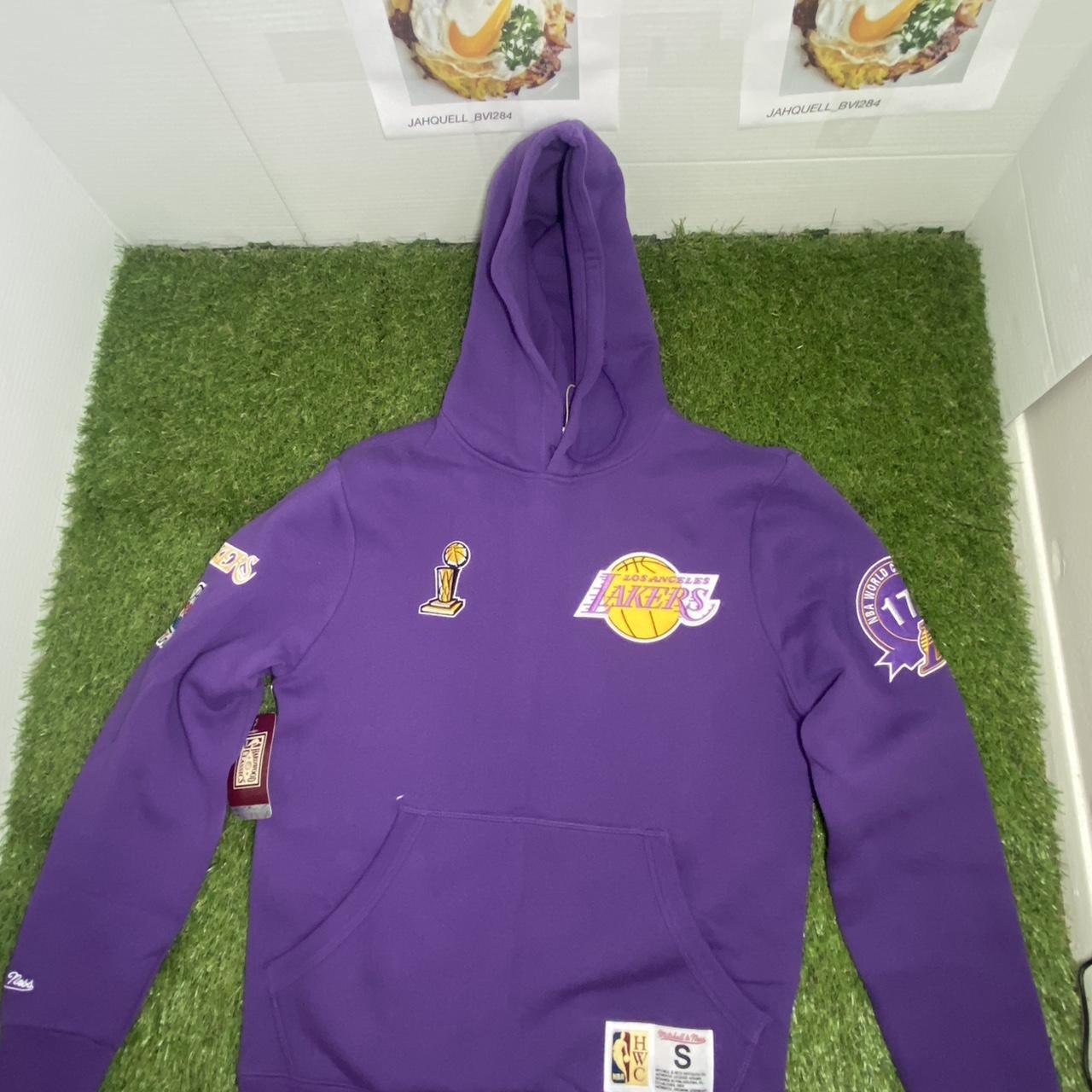 Mitchell & Ness NBA Los Angeles Lakers Champ City Purple Pullover