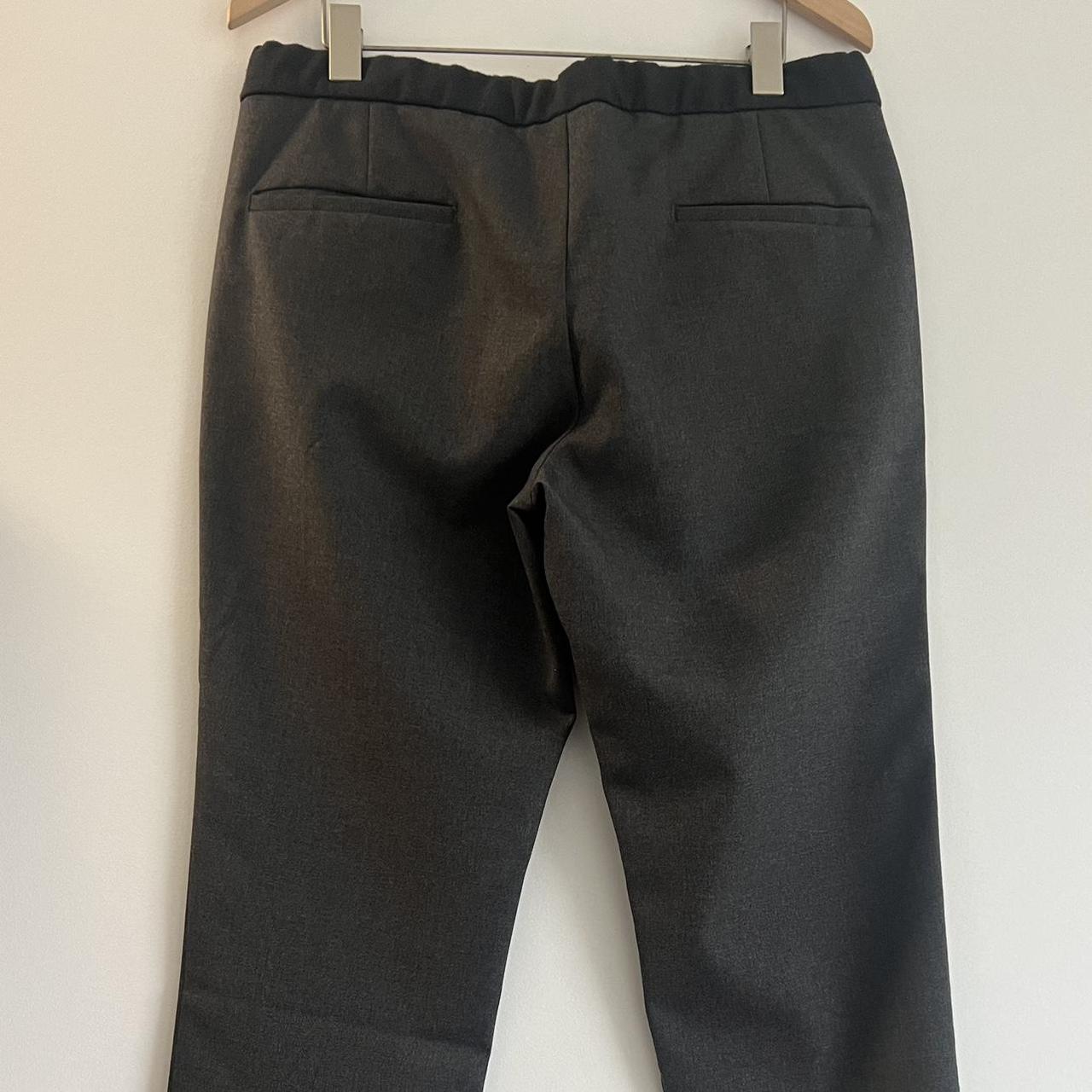 【archive】EMPORIO ARMANI gray slacks 90s VINTAGE 90s RARE Emporio Armani Men's Gray Pants With Black