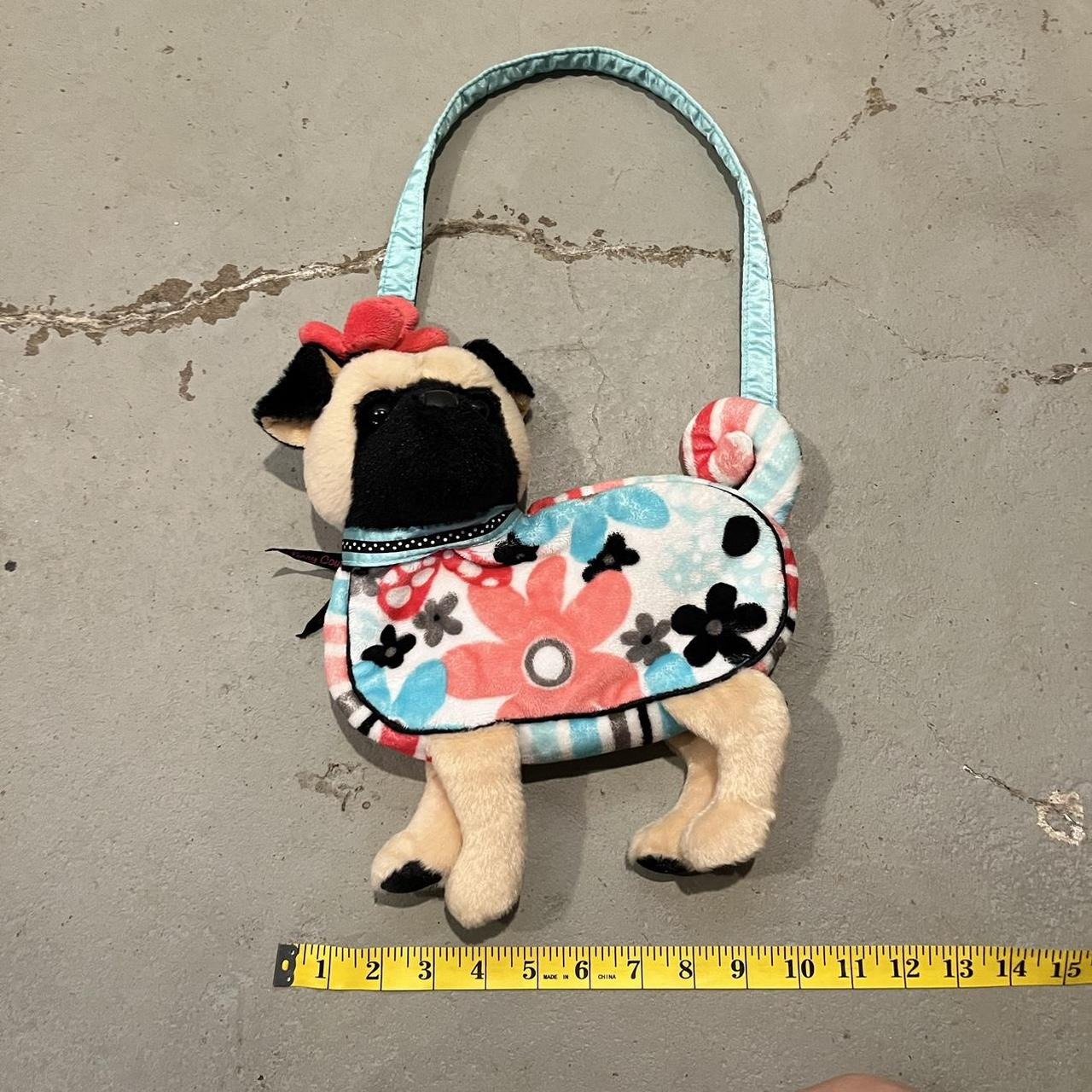 Furry Couture Y2K Furry Pug Purse In good... - Depop