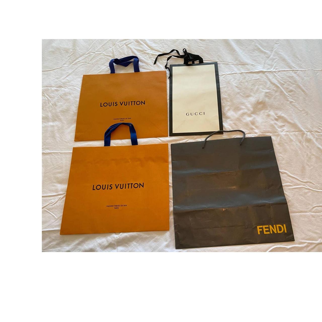 Louis Vuitton Women's Brown and Orange Bag