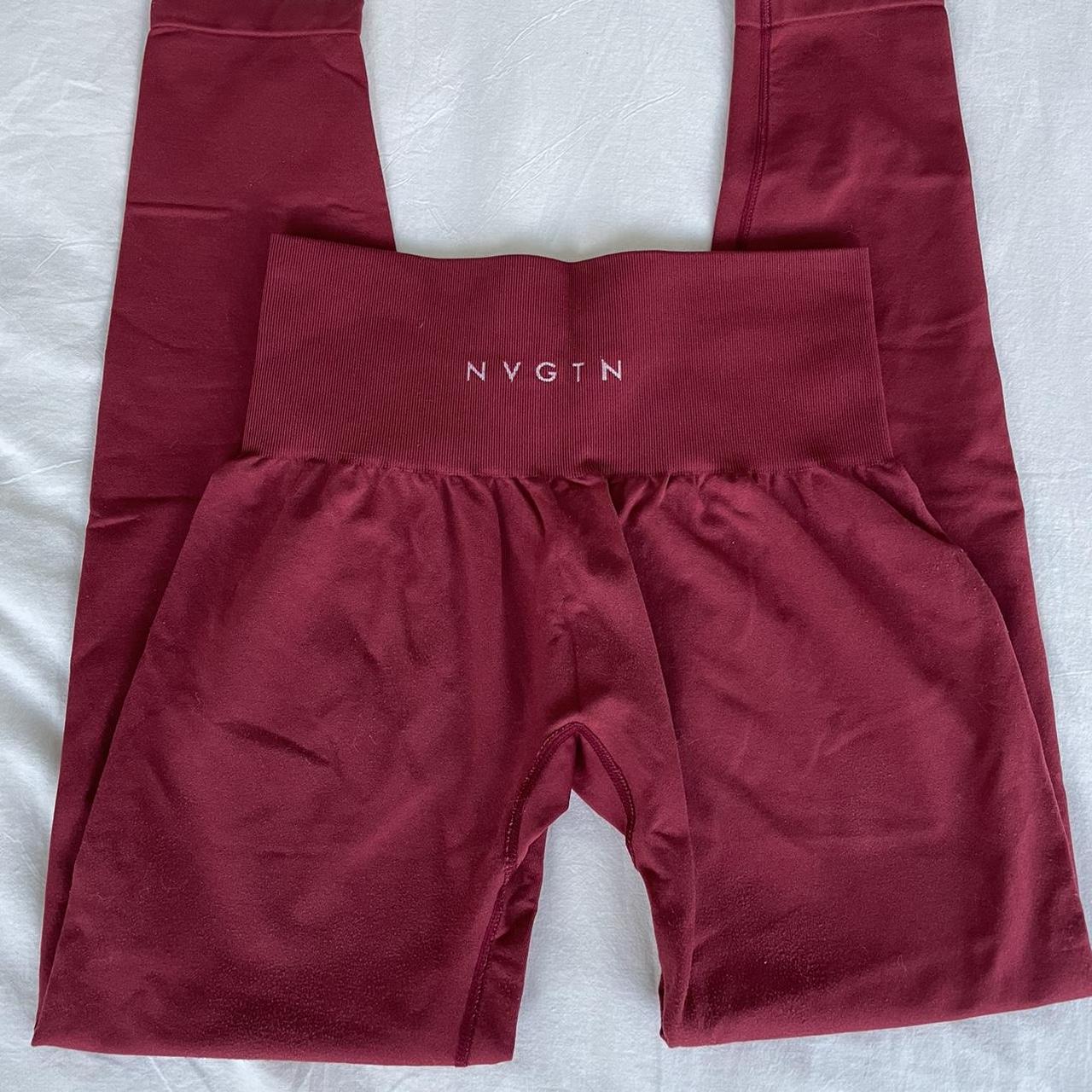 NVGTN carmine solid seamless leggings - Size S Fair... - Depop