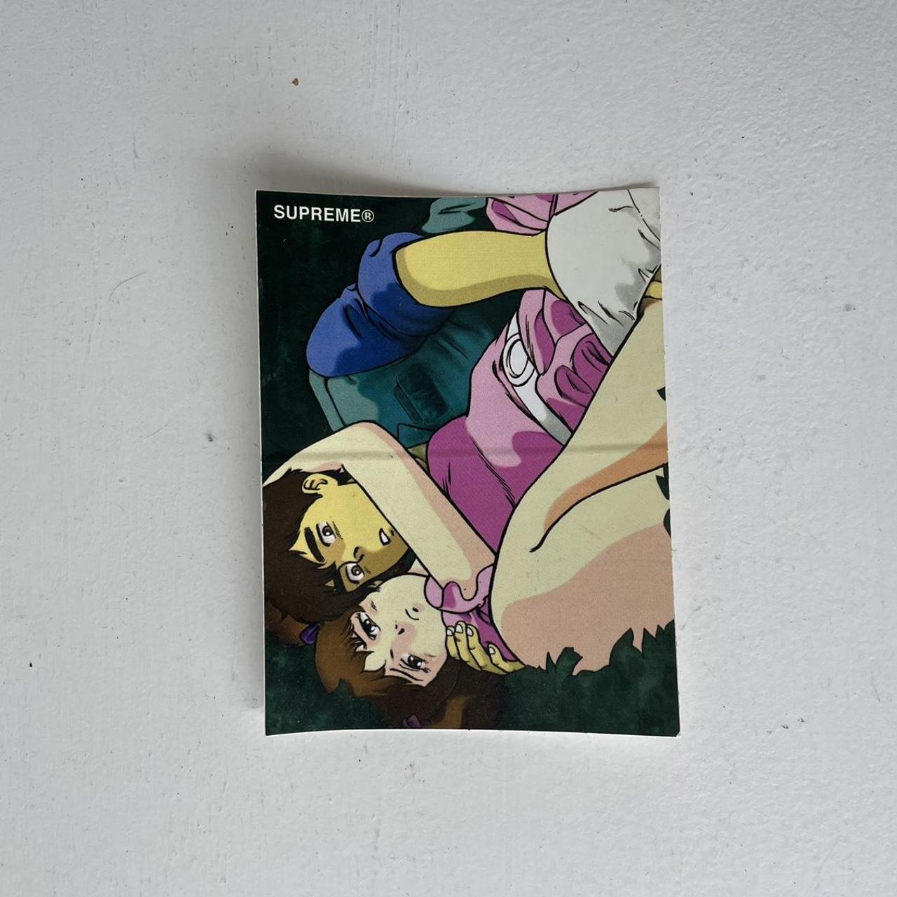 Supreme 2025 anime sticker