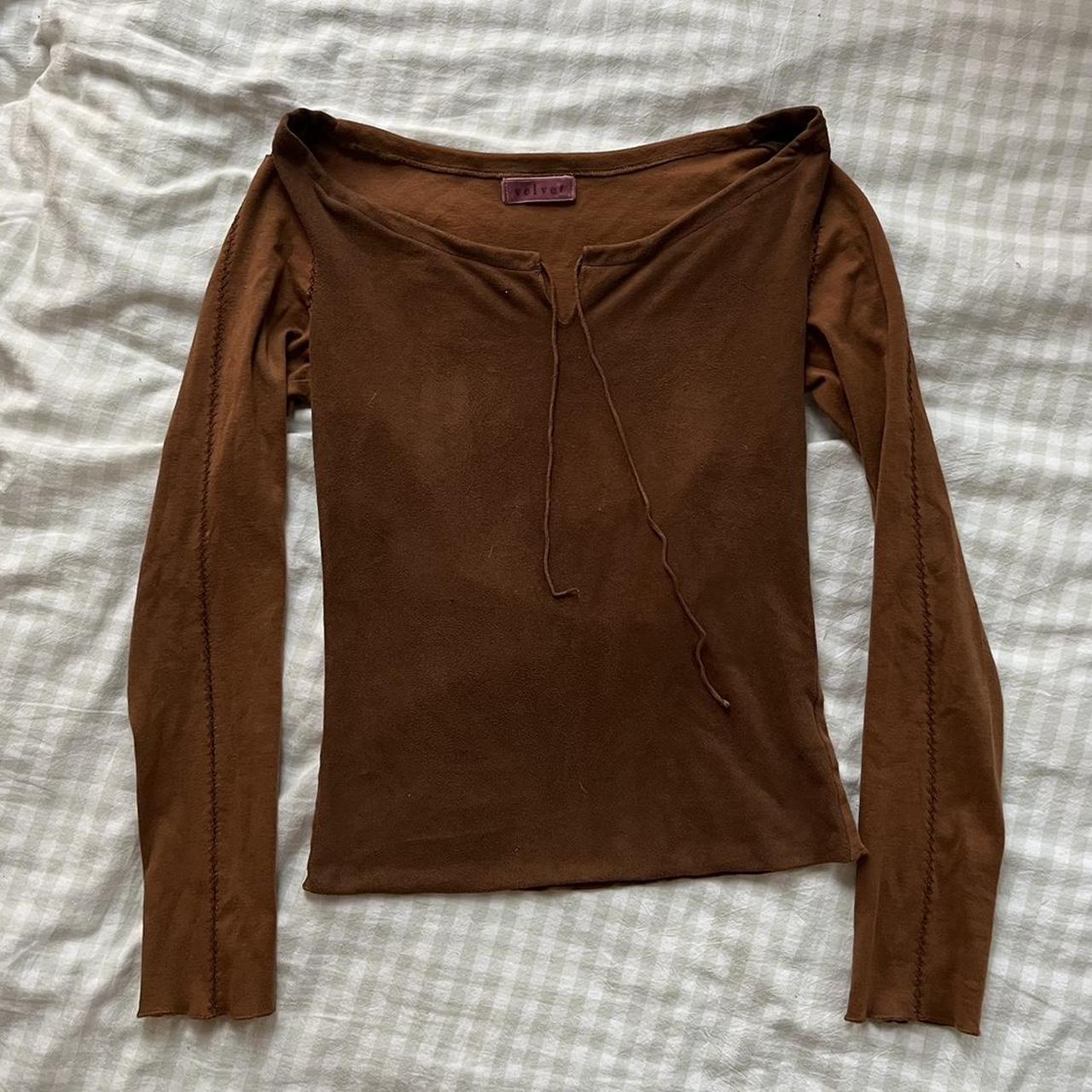 Velvet Women's Brown Shirt