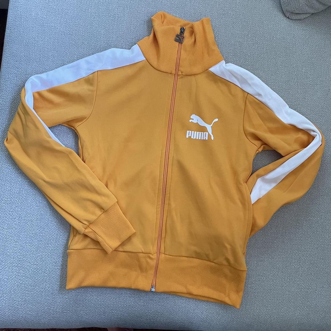 Puma t7 vintage track jacket in yellow on sale