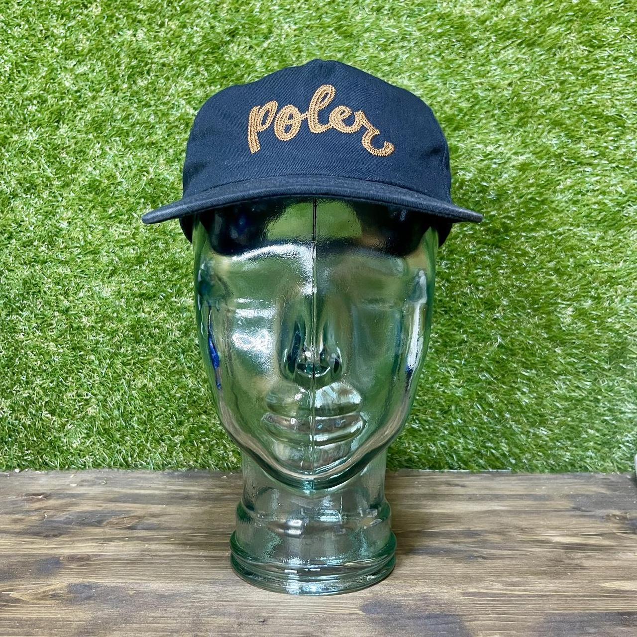 Poler Men's Hat - Black/Navy – Poler Script SnapB… - image 1