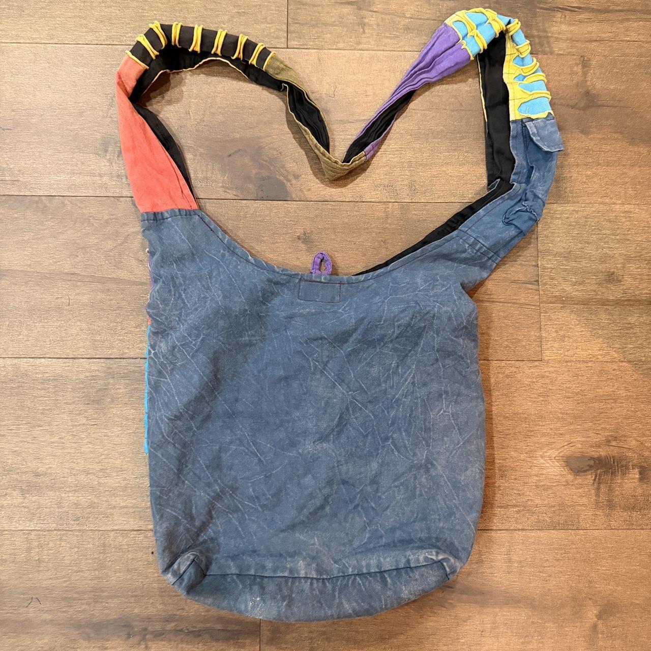 Women's Bag - Multi – Multicoloured patchwork den… - image 2