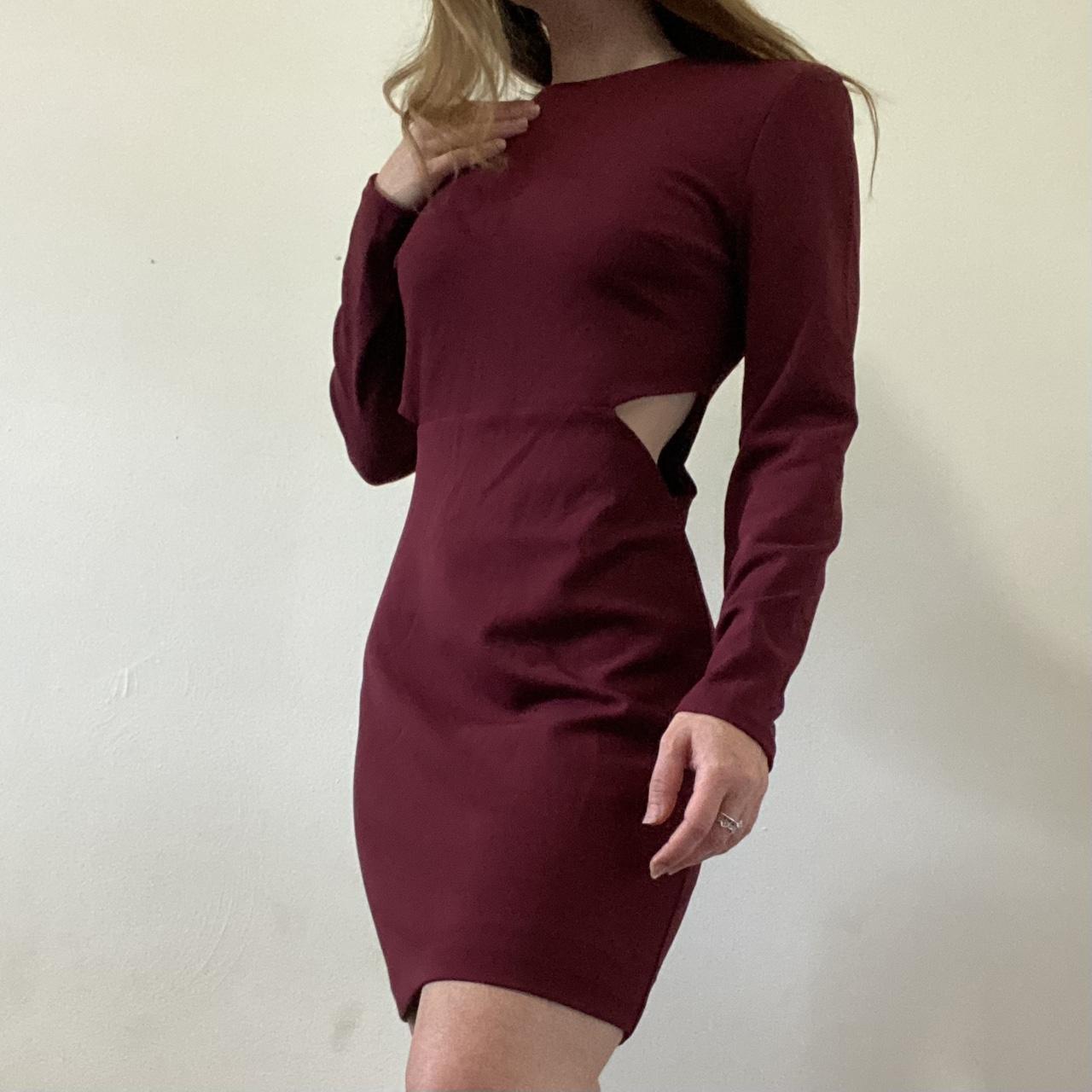 Express long best sale sleeve cocktail dresses