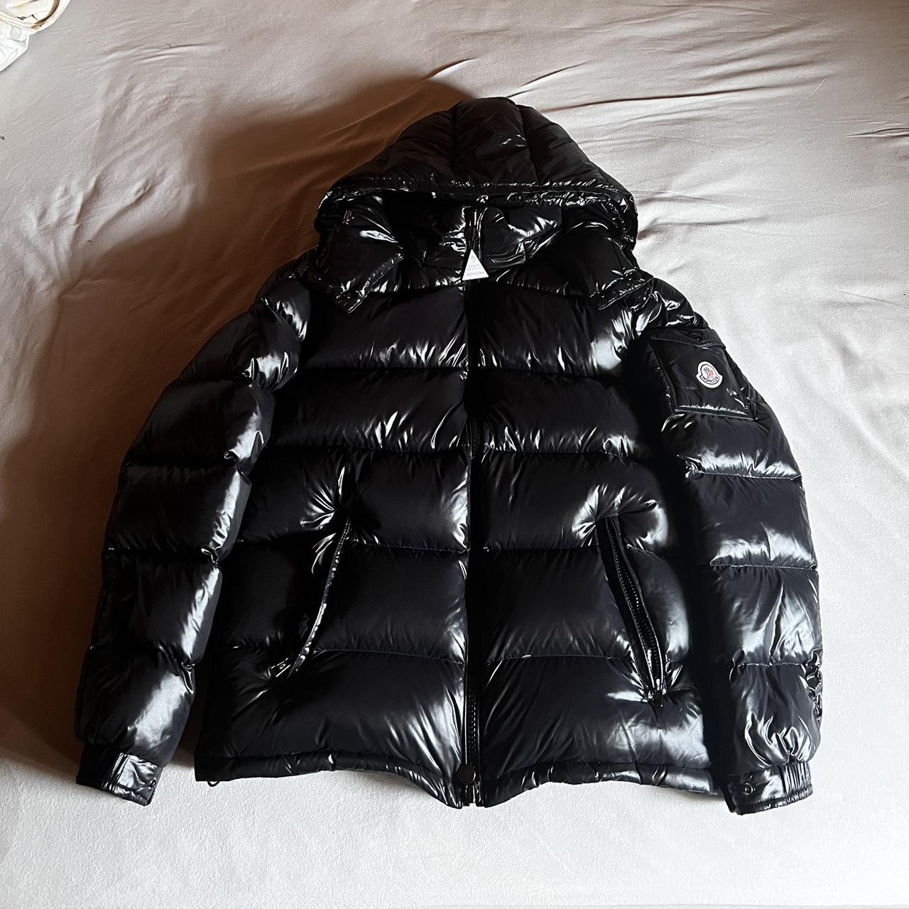 Moncler Men's Black Jacket | Depop