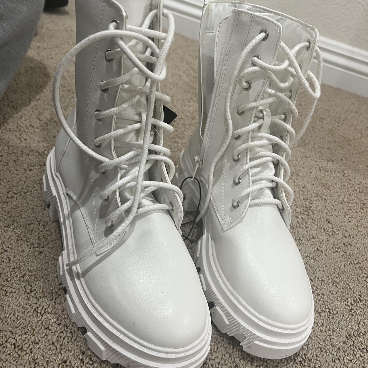 Women's White Boots (2)