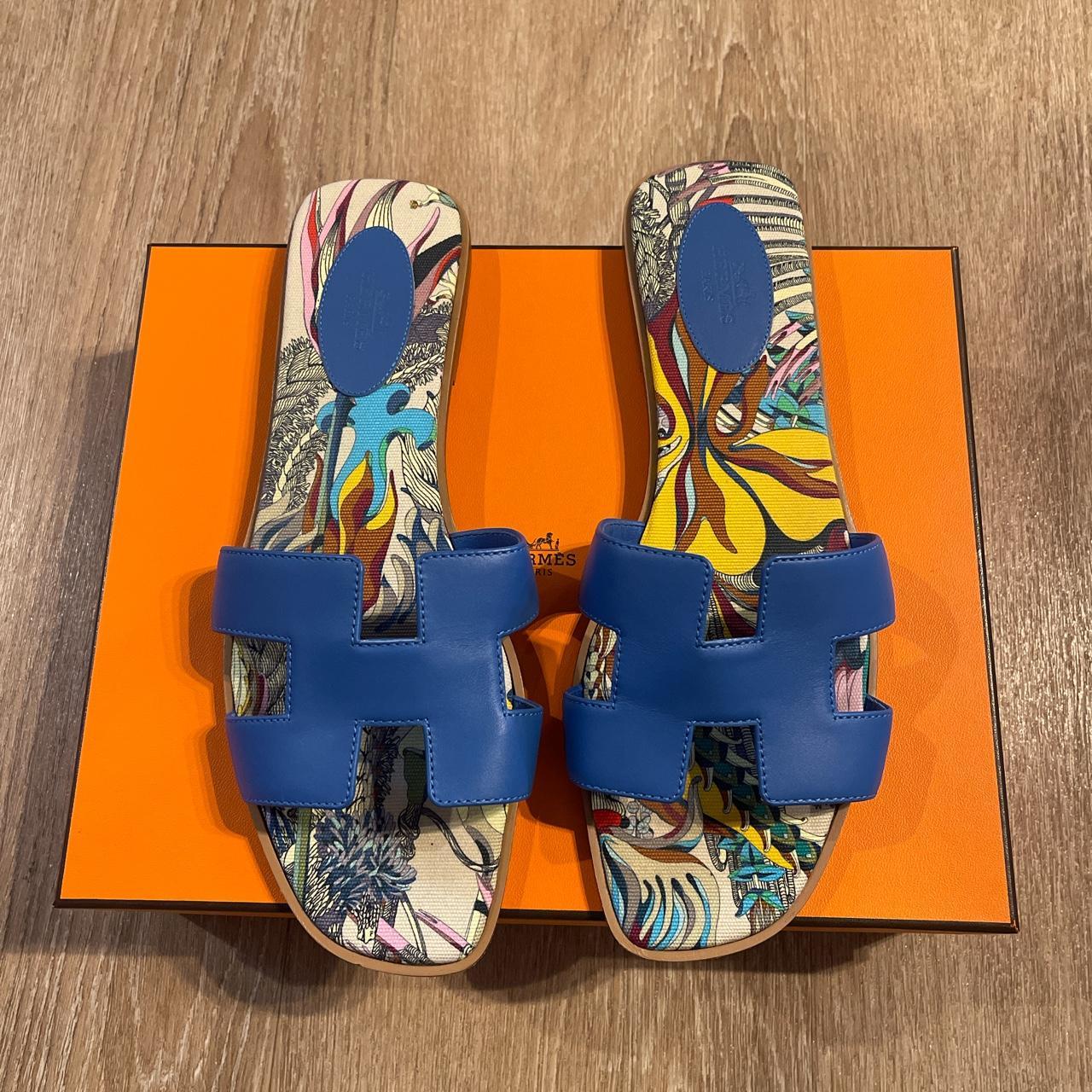 Authentic hermes sandals hot sale