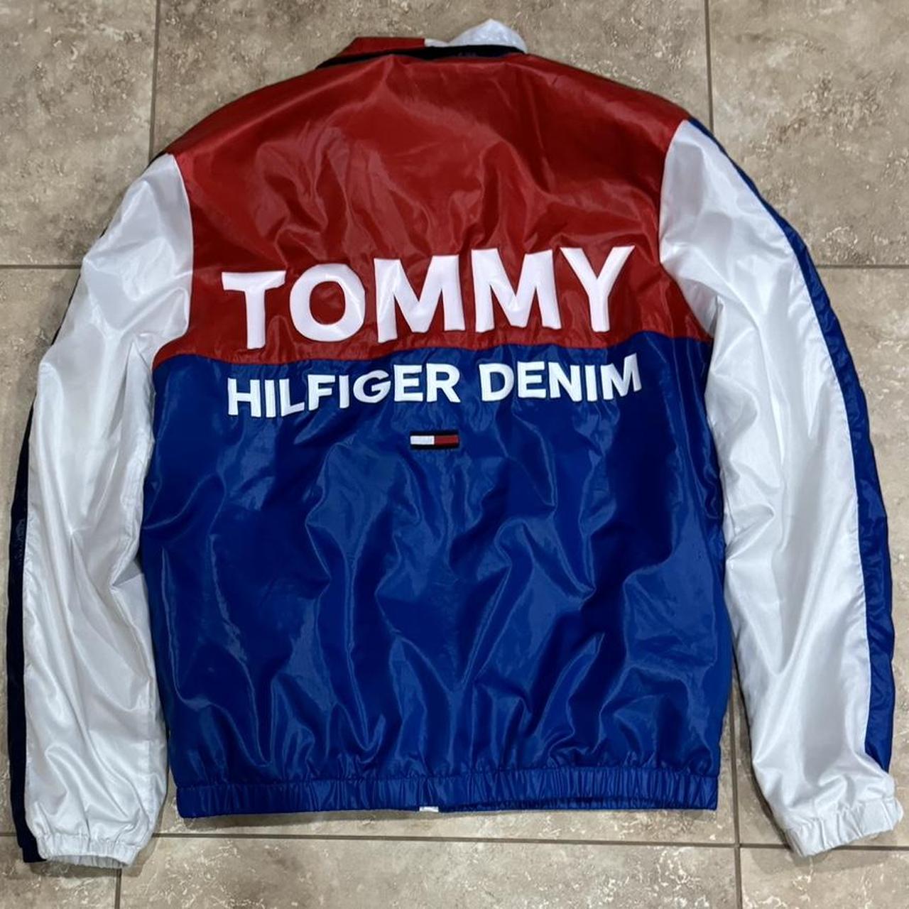 Tommy Hilfiger wind breaker puffer size - xs but... - Depop