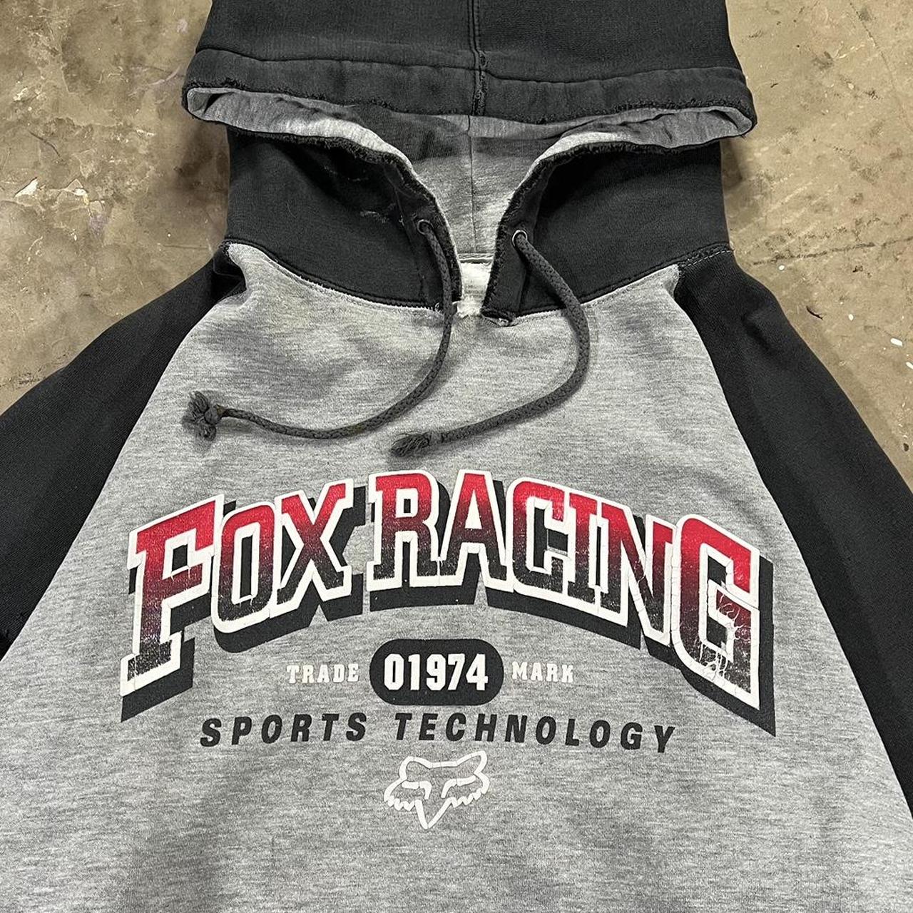 レア◎90s00s Fox Racing ツートンvintage ロングビル Vintage Y2K Fox Racing Motocross Racing Green Medium | Depop