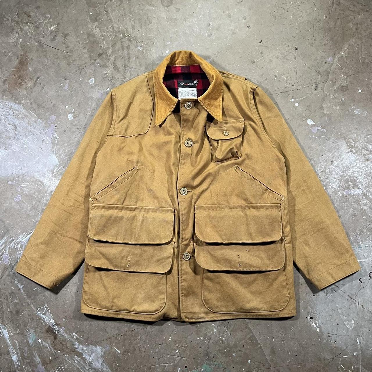 Vintage Redhead 80s Hunting Jacket Tagged M Pit to | Depop