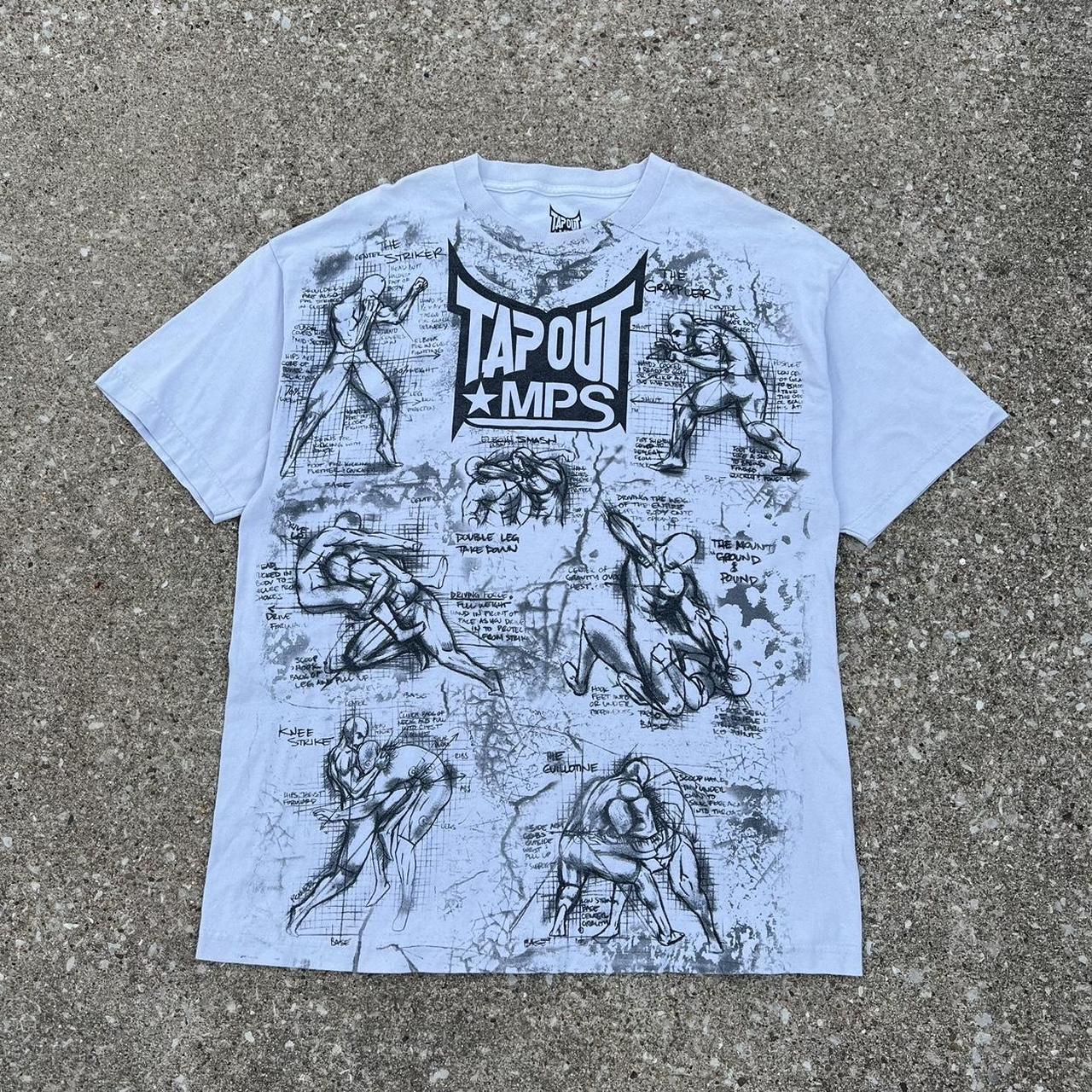 Vintage y2k store 2000s Tapout T-shirt