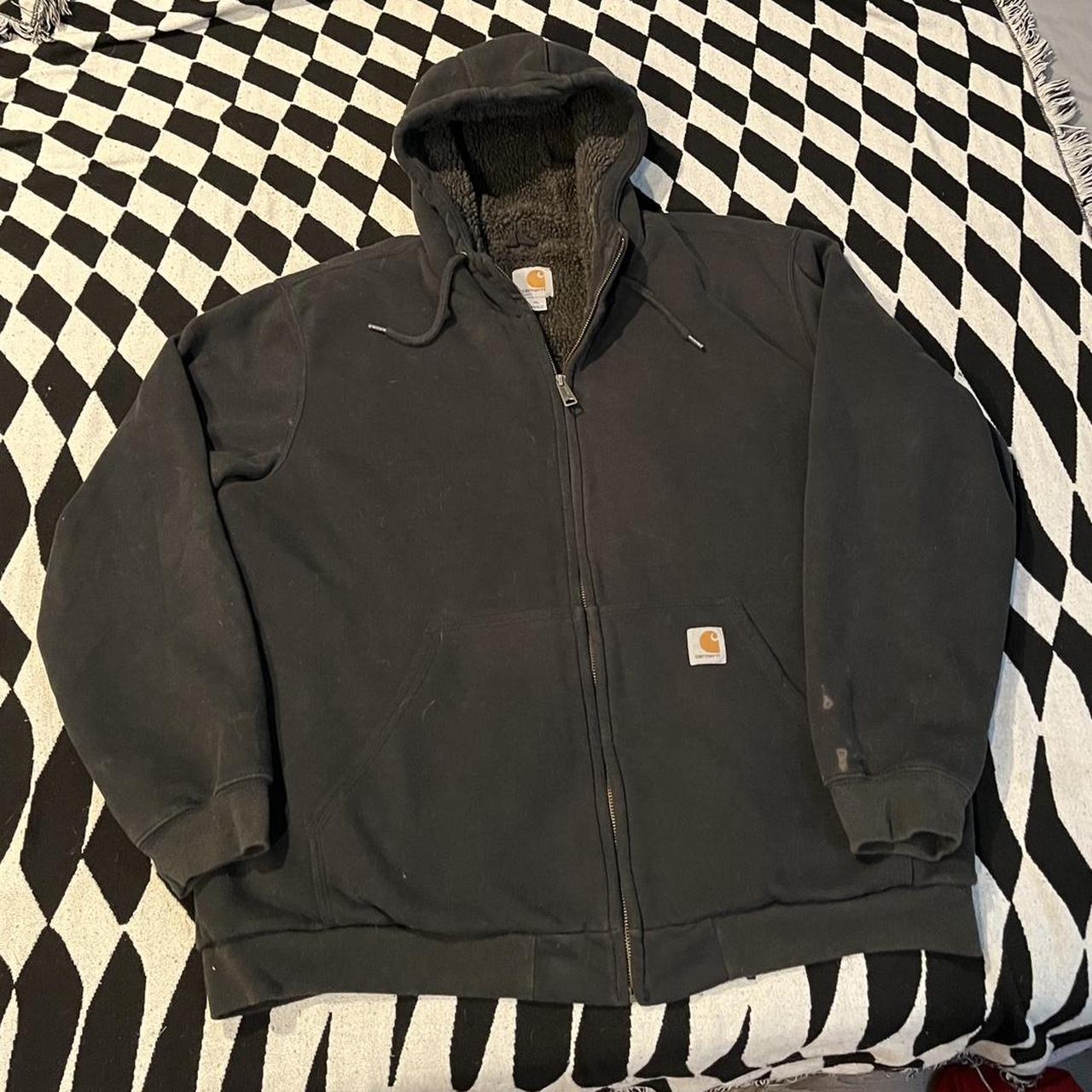 Cozy Carharrt hoodie XL - Depop