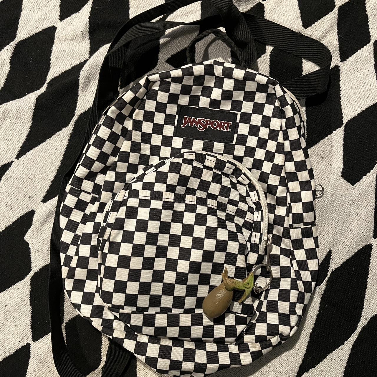 Jansport cheap backpack checkered