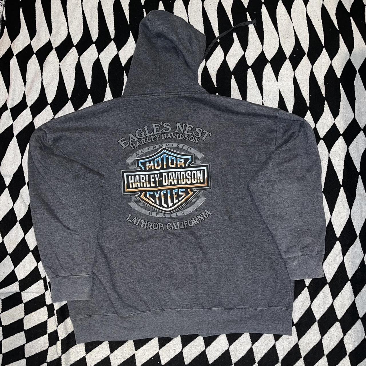 Harley discount bandana hoodie