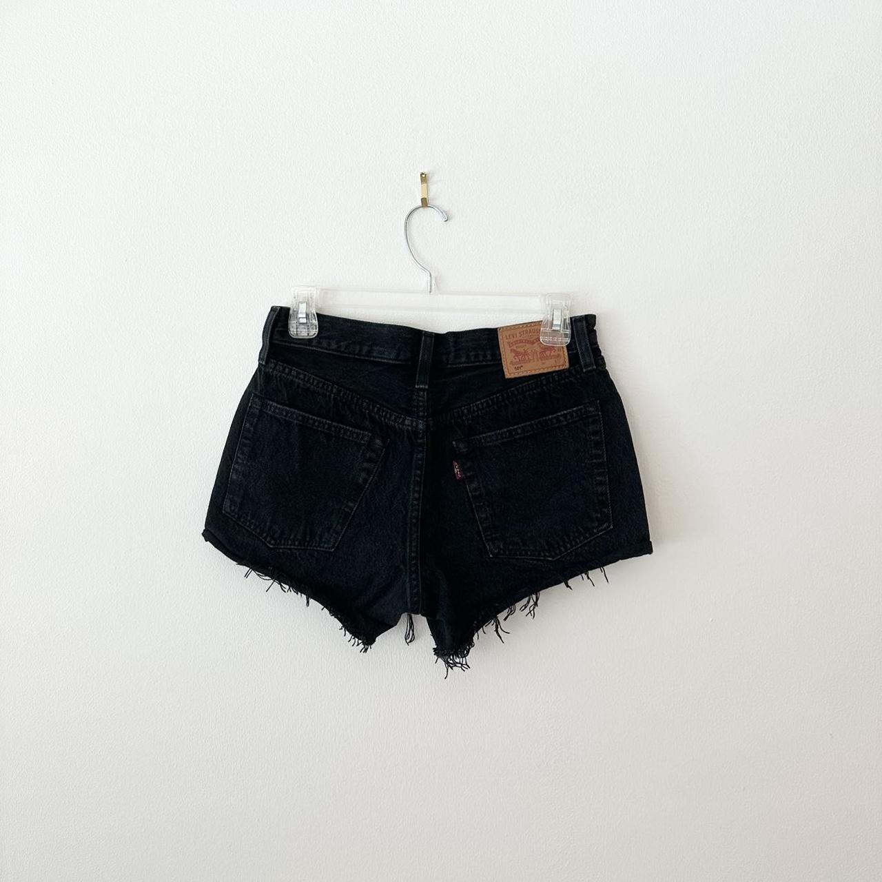 Black levi shop shorts