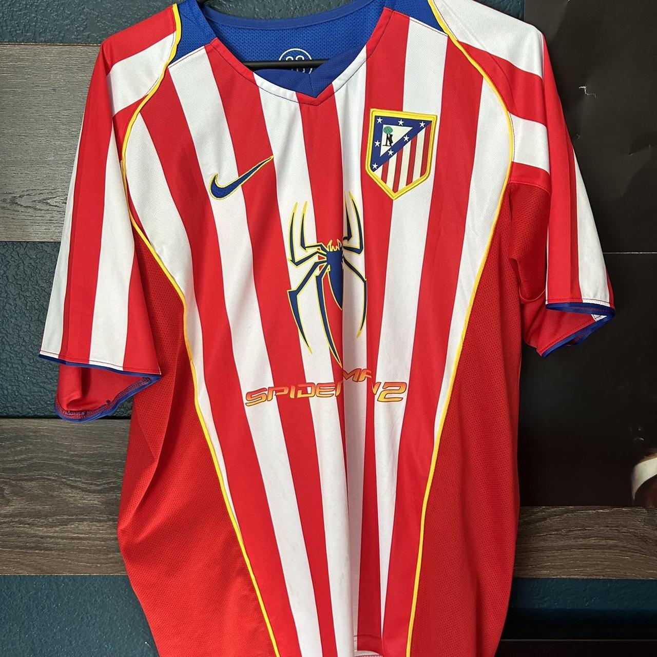 Atlético Madrid SpiderMan jersey Good condition... Depop