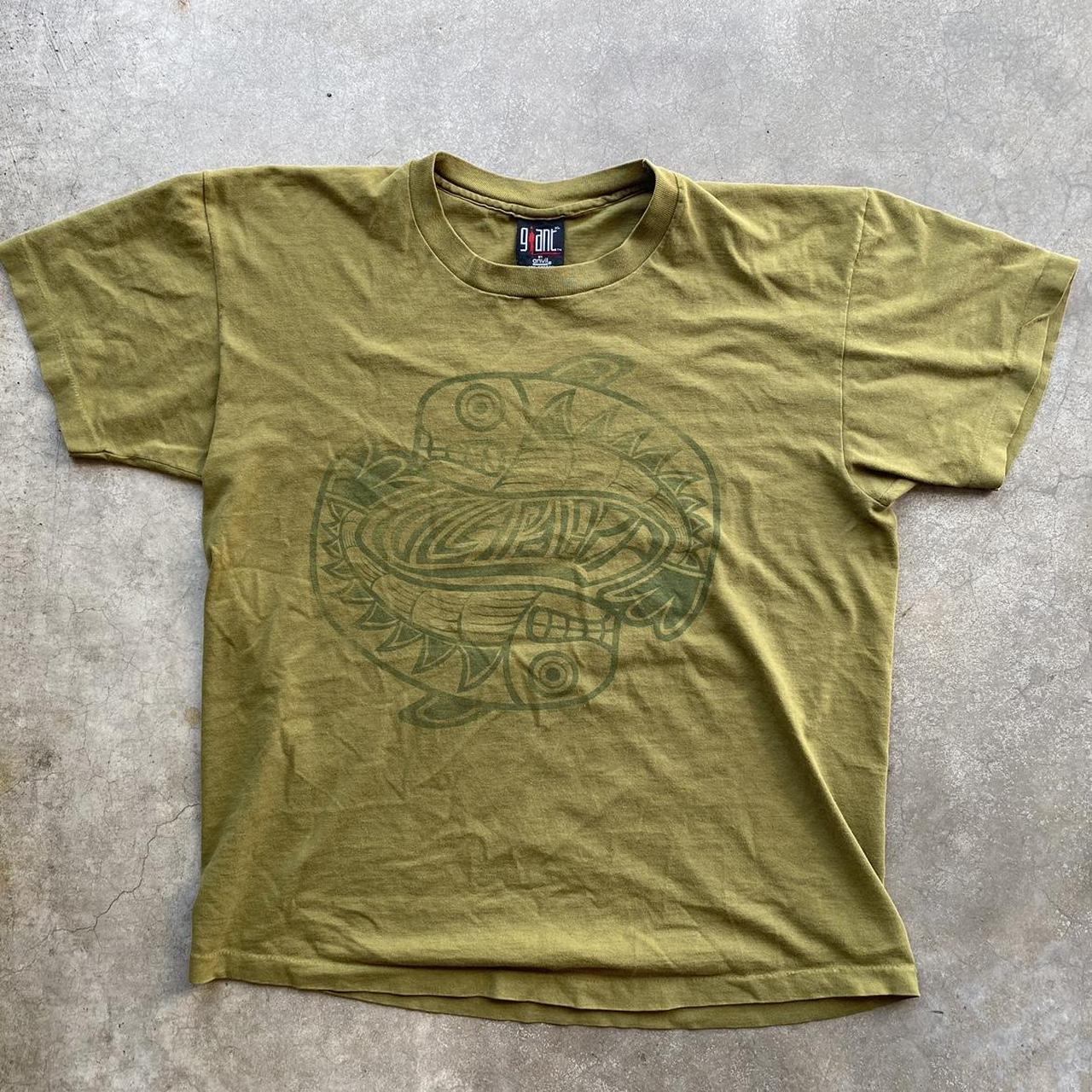 Vintage Men's T-Shirt - Green - XL