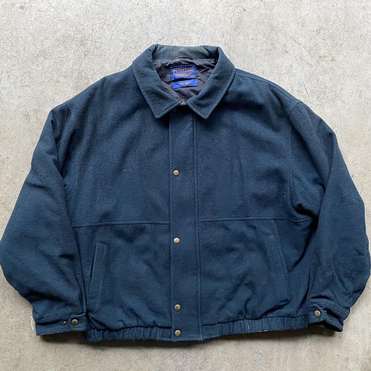 Pendleton bomber jacket Size XXL Vintage wool... - Depop
