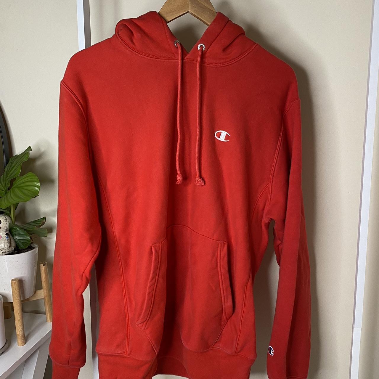 Champion hoodie size M - Depop