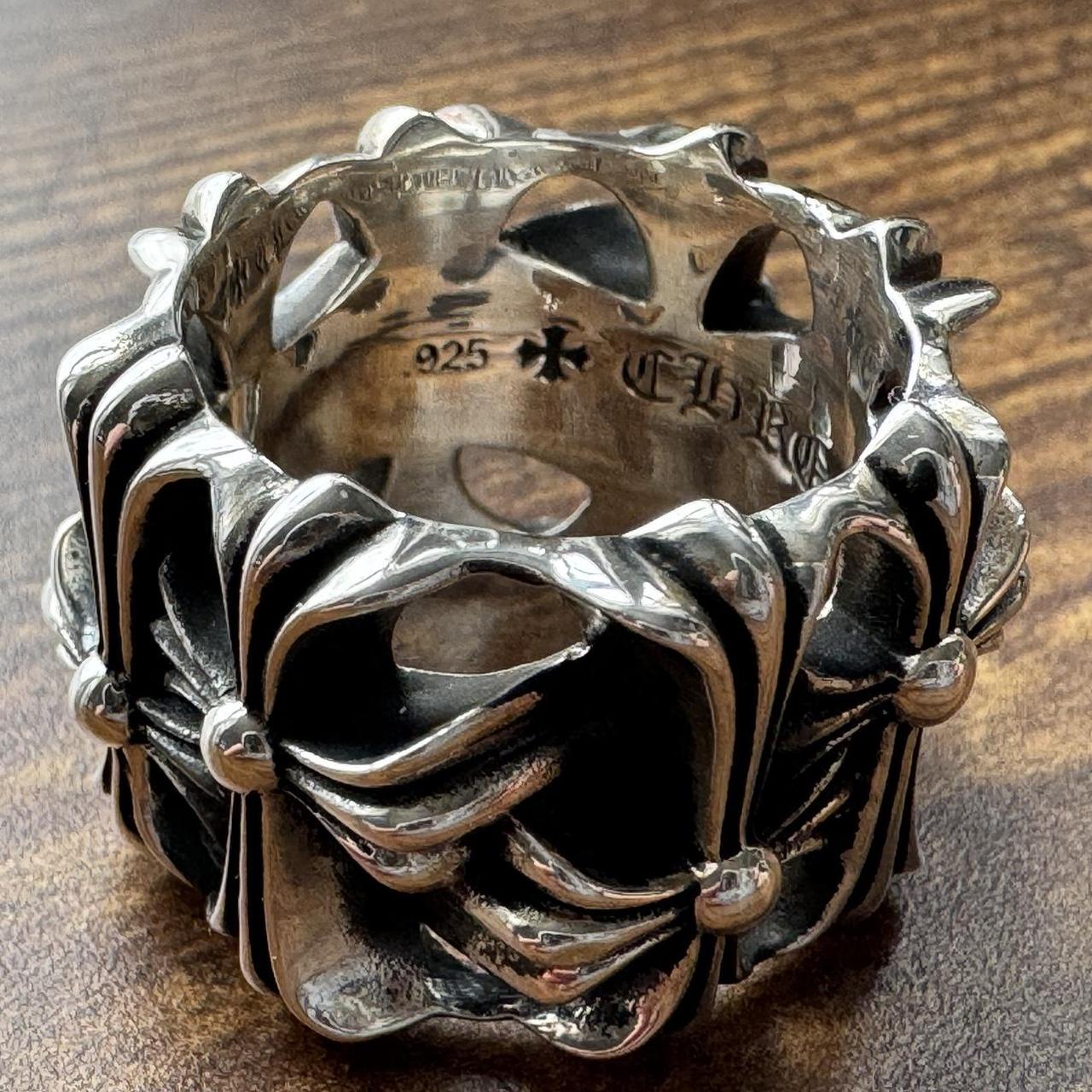 クロムハーツ正規品セメタリークロスリング20号